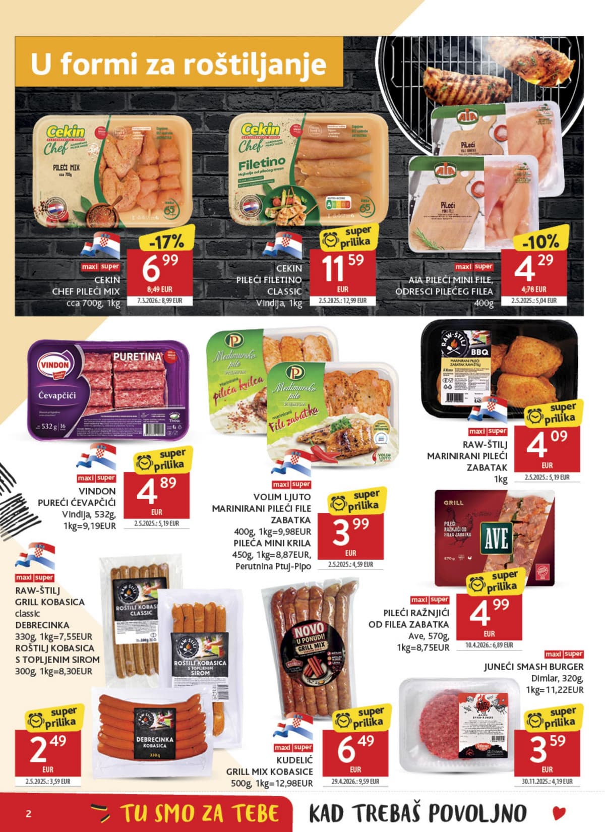 Stranica 2. Konzum kataloga - Tjedna Akcija od 17.08.2026.