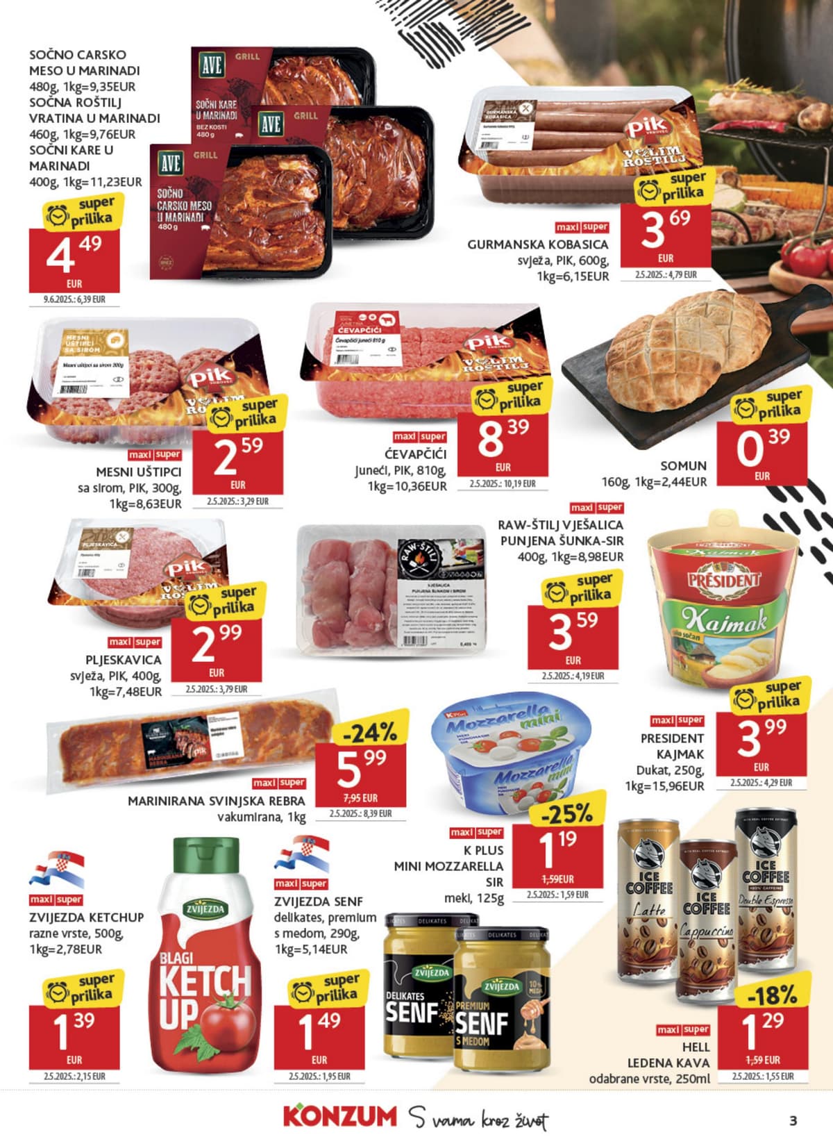 Stranica 3. Konzum kataloga - Tjedna Akcija od 17.08.2026.