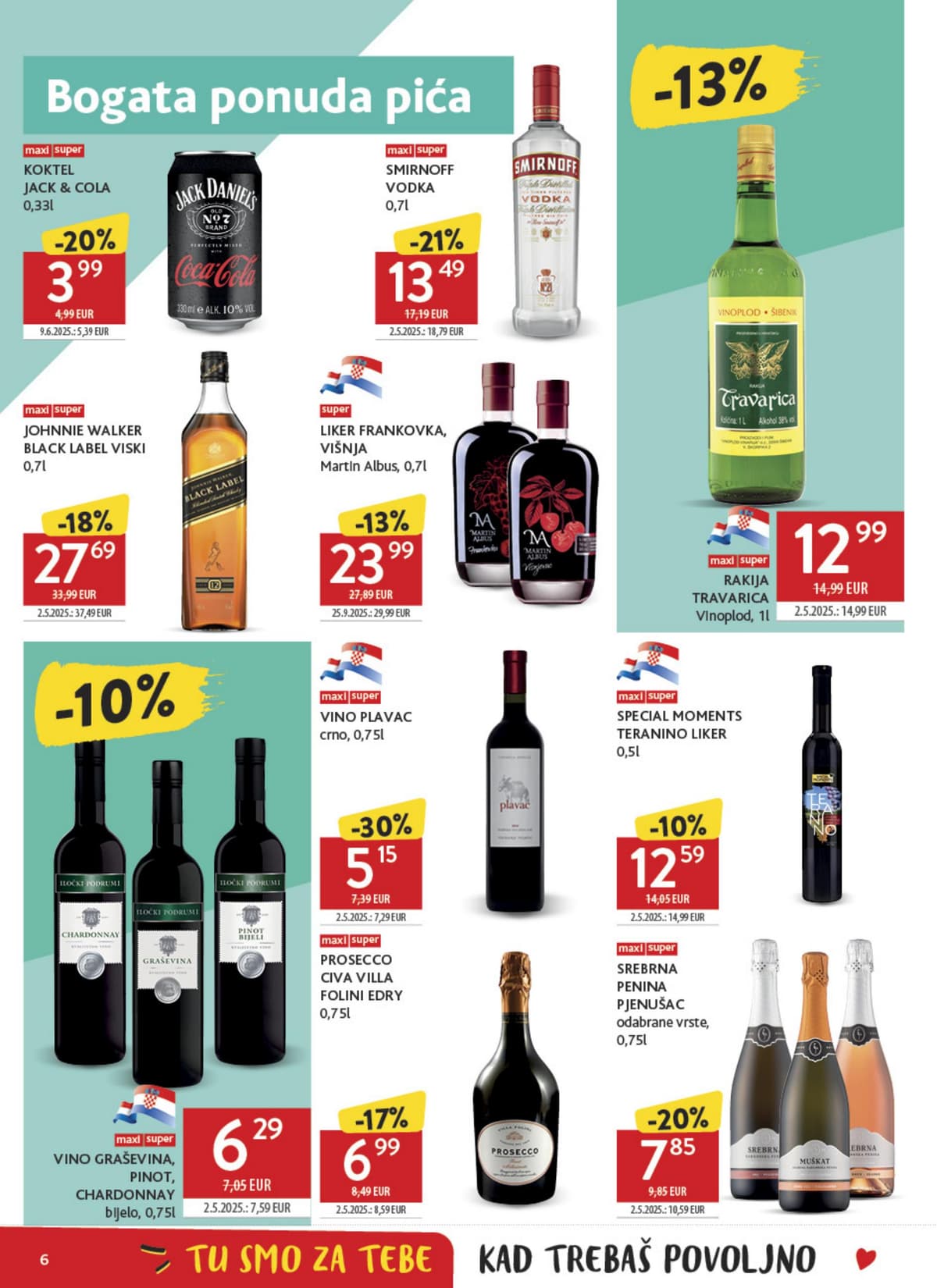 Stranica 6. Konzum kataloga - Tjedna Akcija od 17.08.2026.