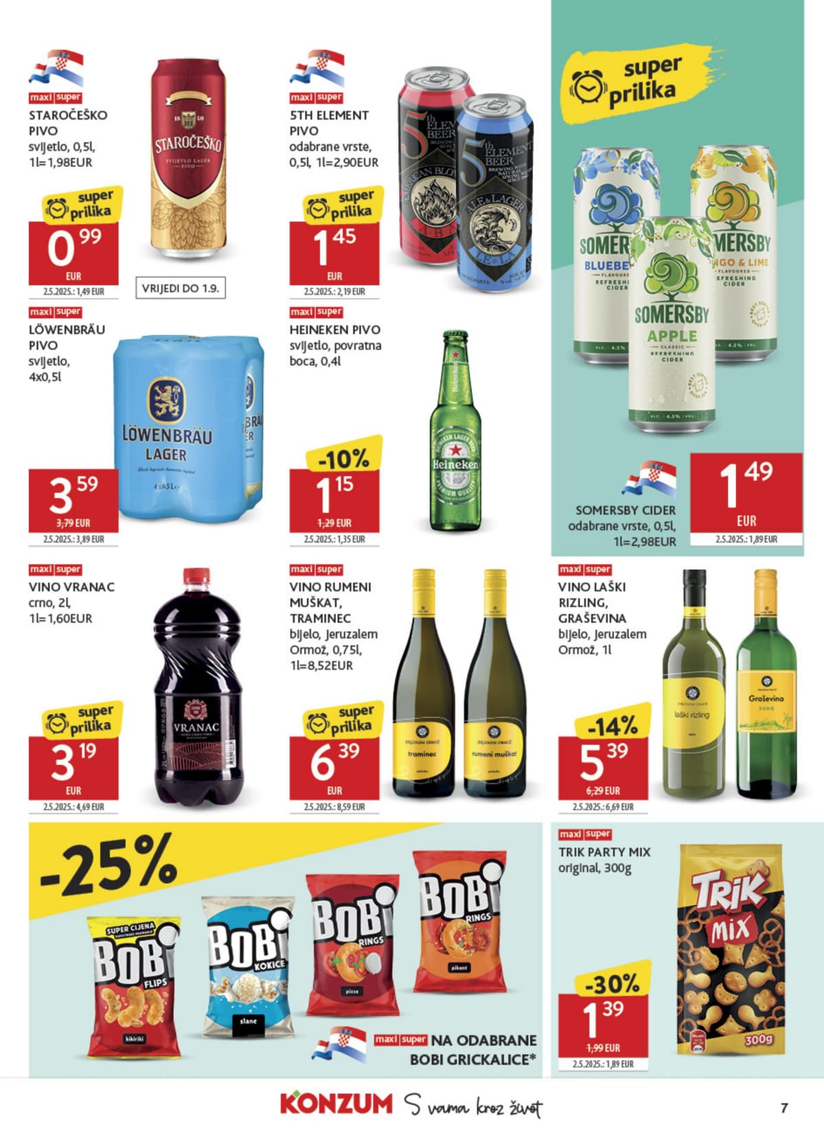 Stranica 7. Konzum kataloga - Tjedna Akcija od 17.08.2026.