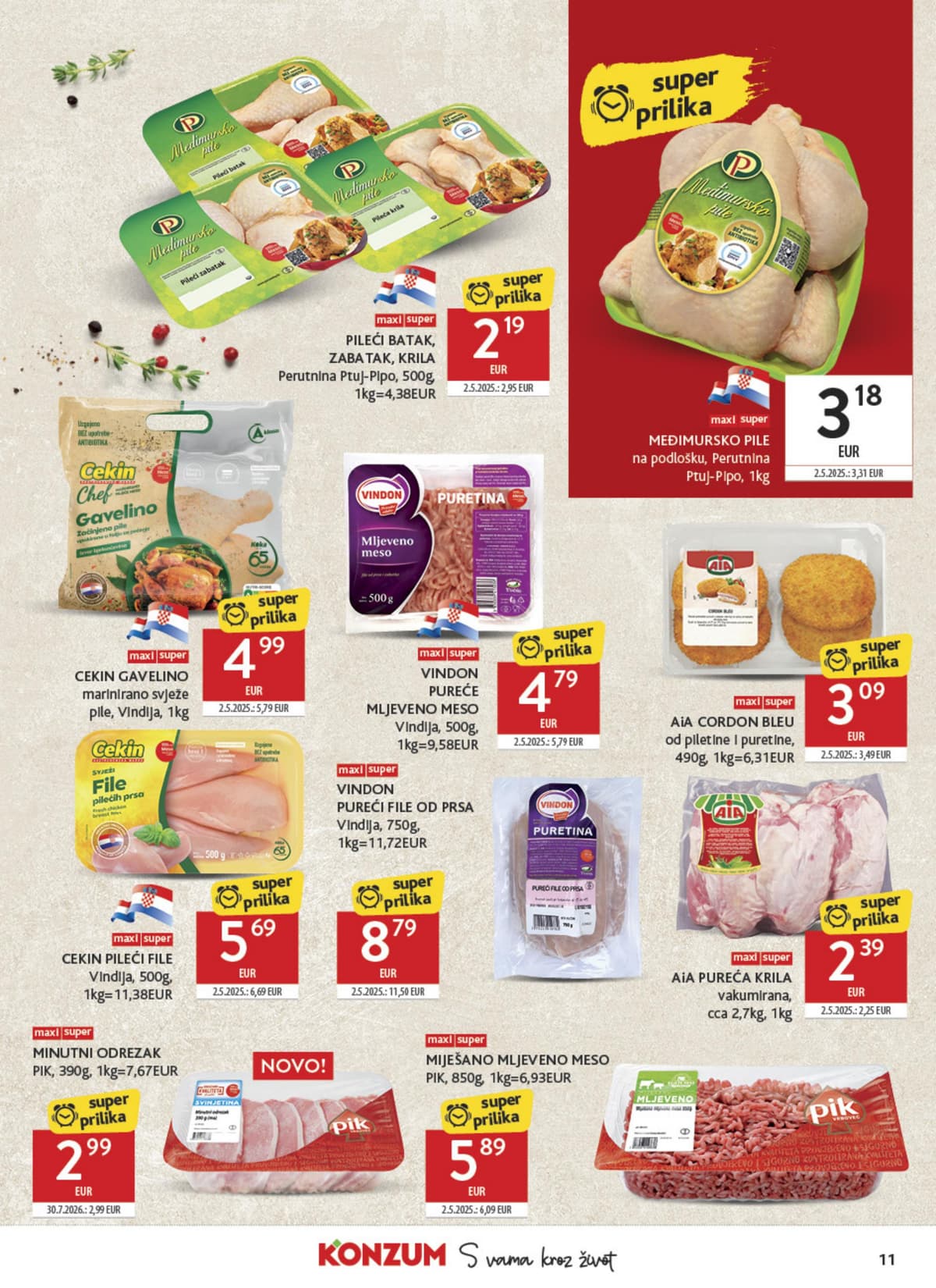 Stranica 11. Konzum kataloga - Tjedna Akcija od 17.08.2026.
