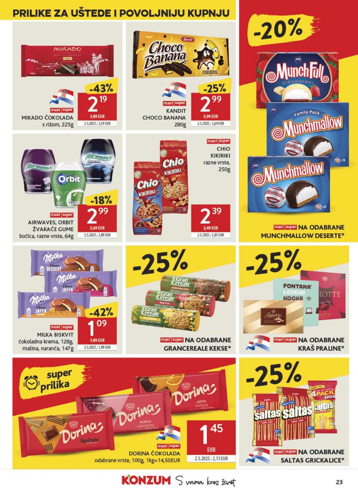 Stranica 23. Konzum kataloga - Tjedna Akcija od 17.08.2026.