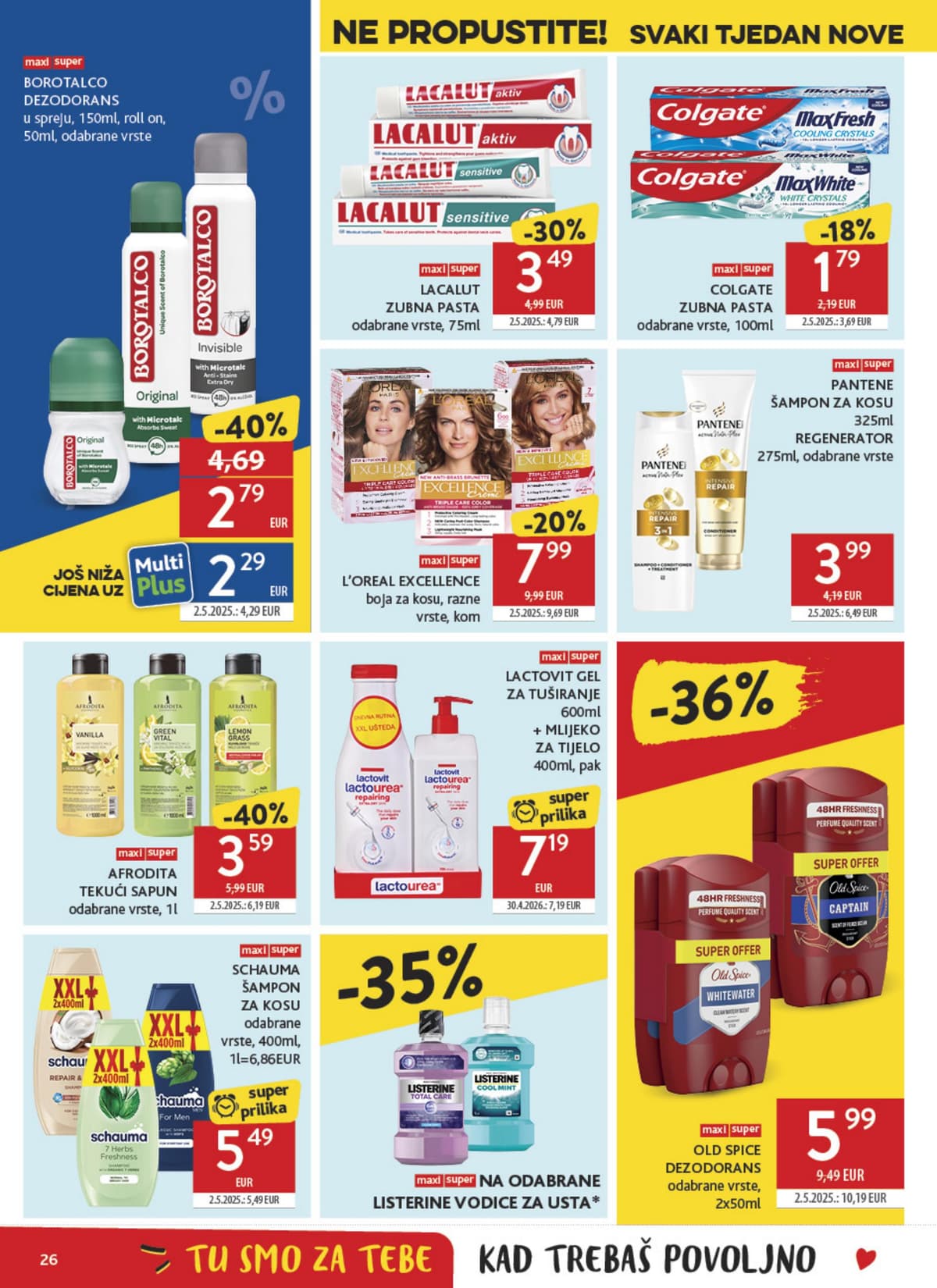 Stranica 26. Konzum kataloga - Tjedna Akcija od 17.08.2026.