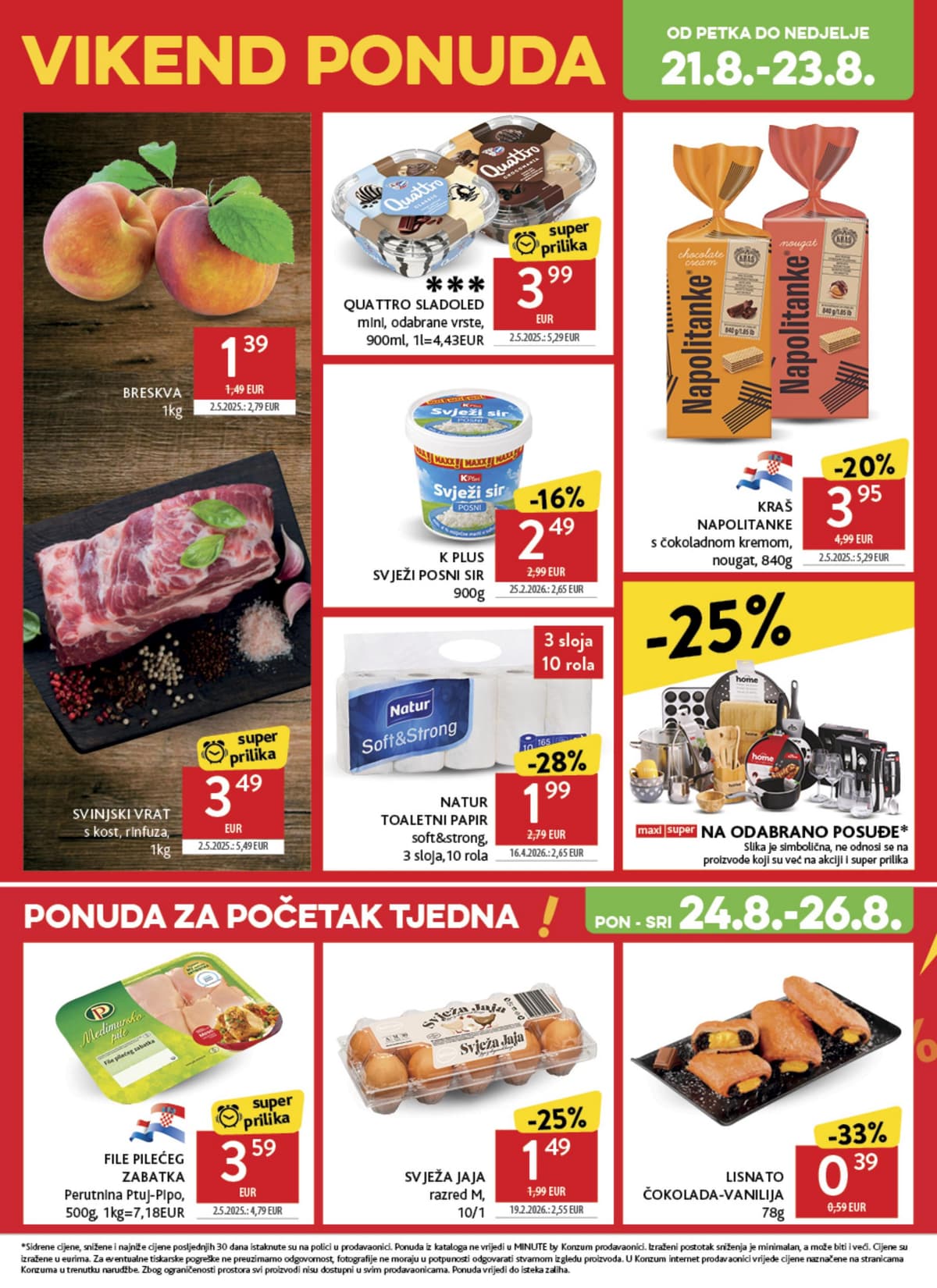 Stranica 38. Konzum kataloga - Tjedna Akcija od 17.08.2026.