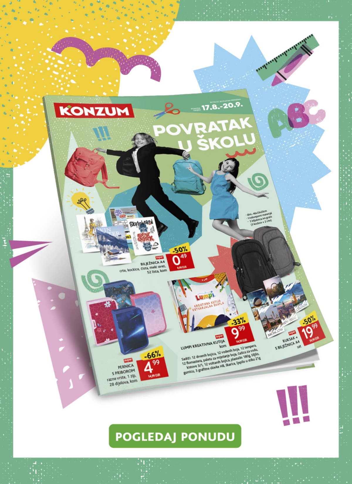 Stranica 39. Konzum kataloga - Tjedna Akcija od 17.08.2026.