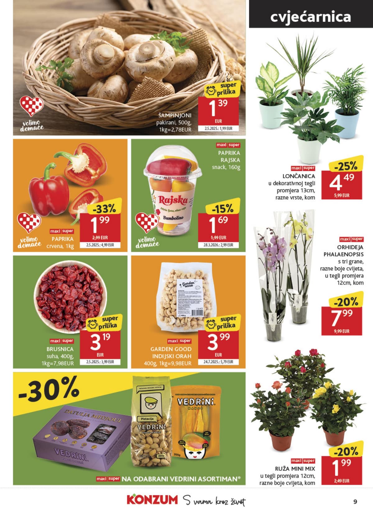 Stranica 9. Konzum kataloga - Tjedna Akcija od 24.08.2026.