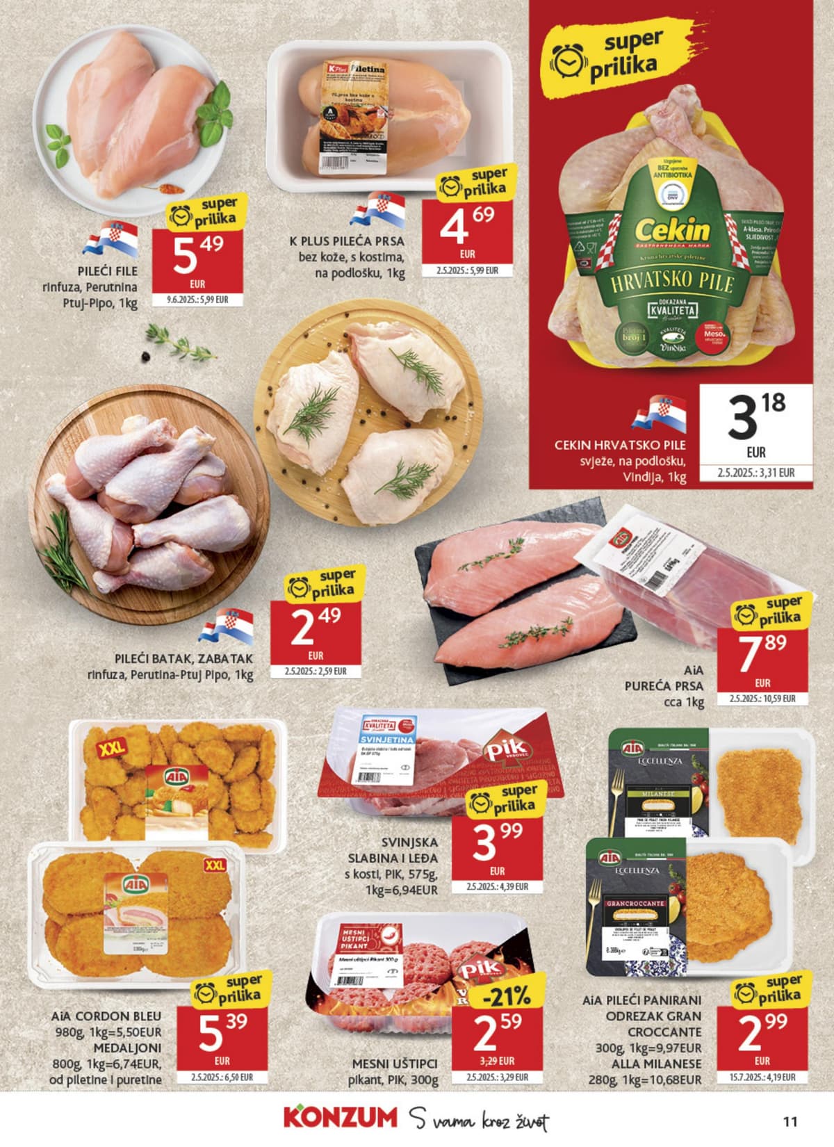 Stranica 11. Konzum kataloga - Tjedna Akcija od 24.08.2026.
