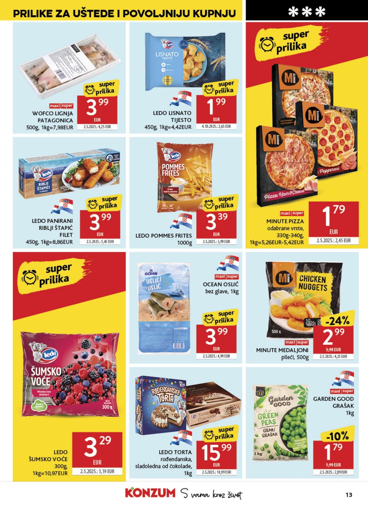 Stranica 13. Konzum kataloga - Tjedna Akcija od 24.08.2026.