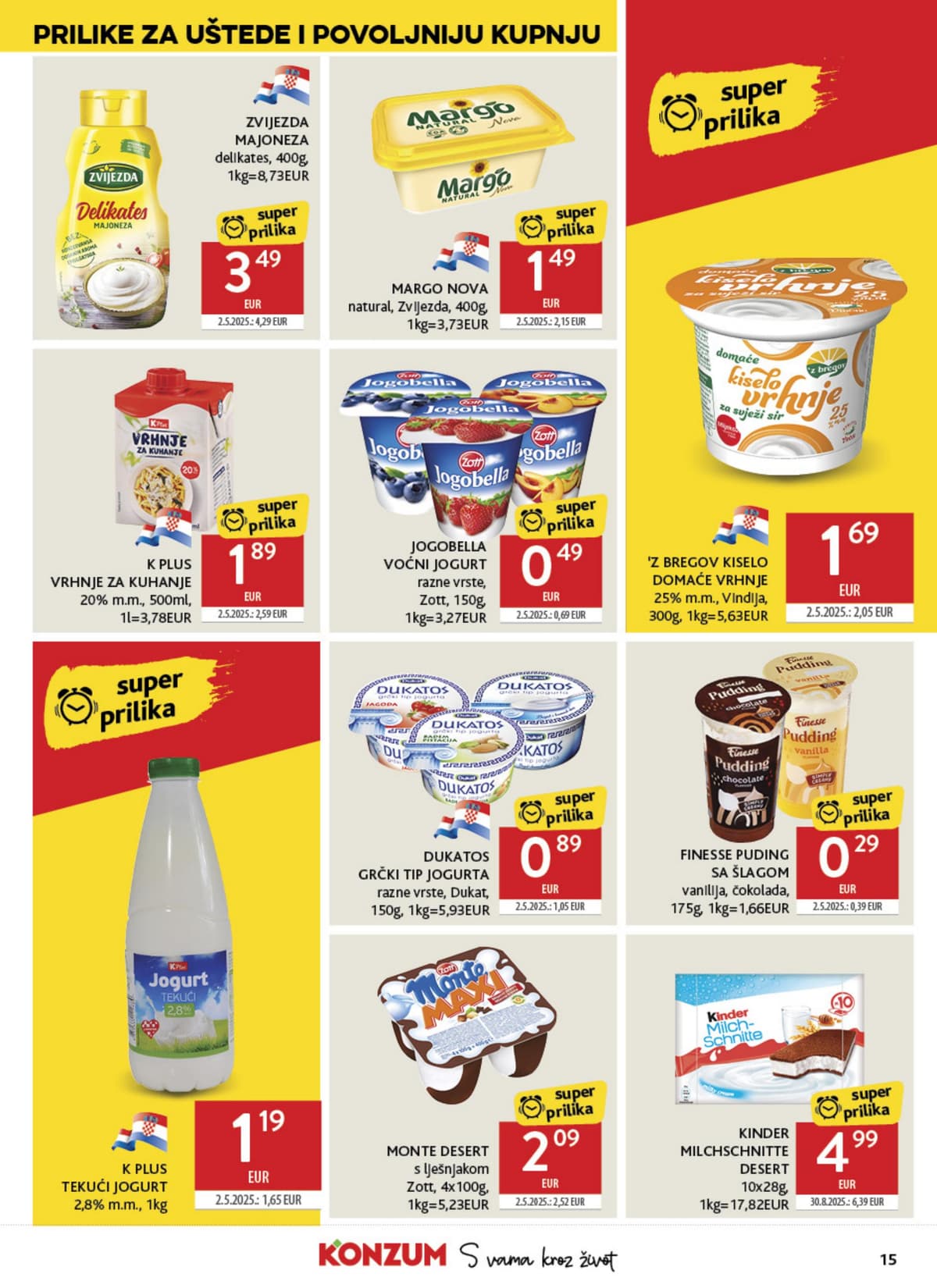 Stranica 15. Konzum kataloga - Tjedna Akcija od 24.08.2026.