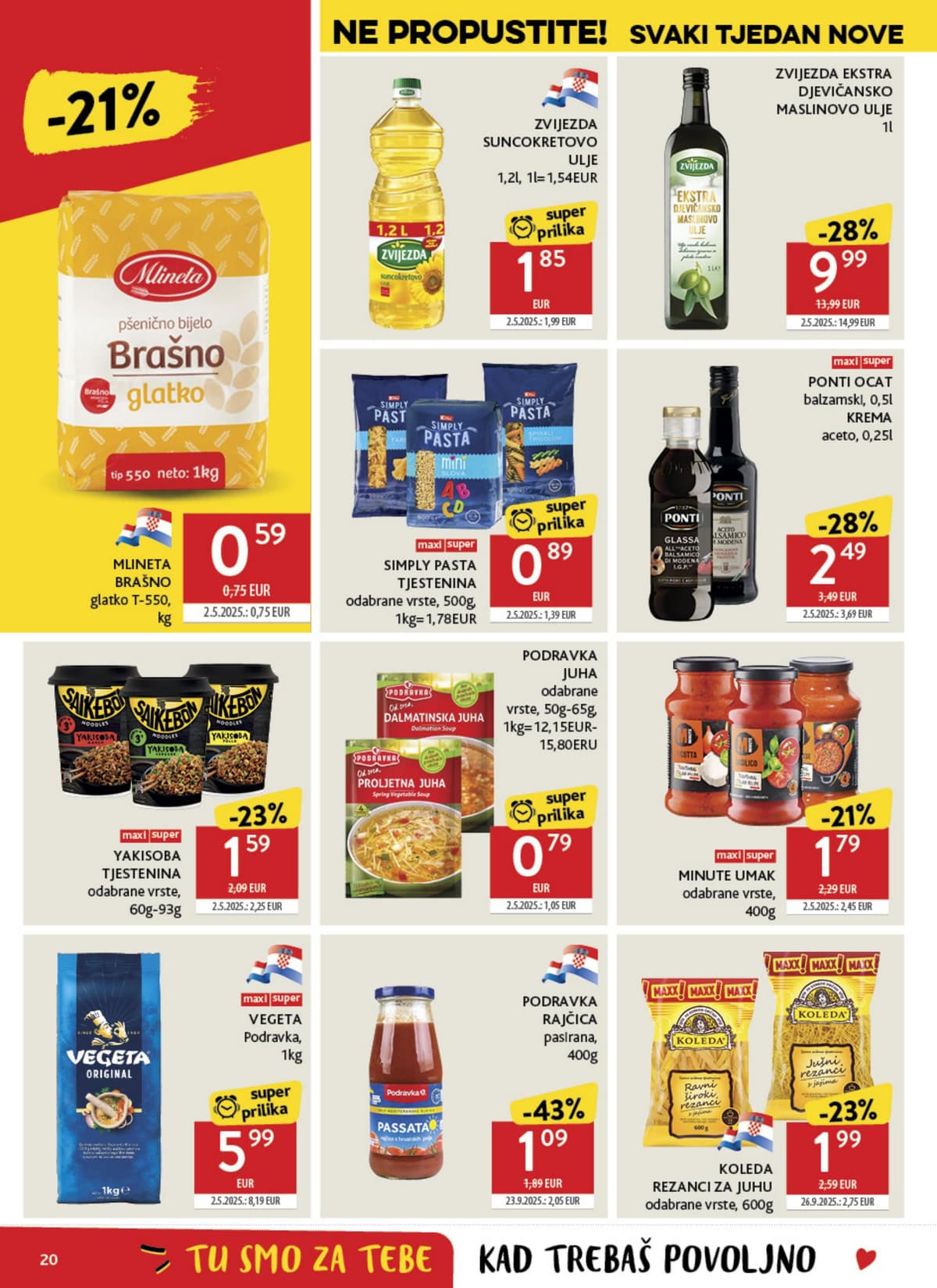 Stranica 20. Konzum kataloga - Tjedna Akcija od 24.08.2026.