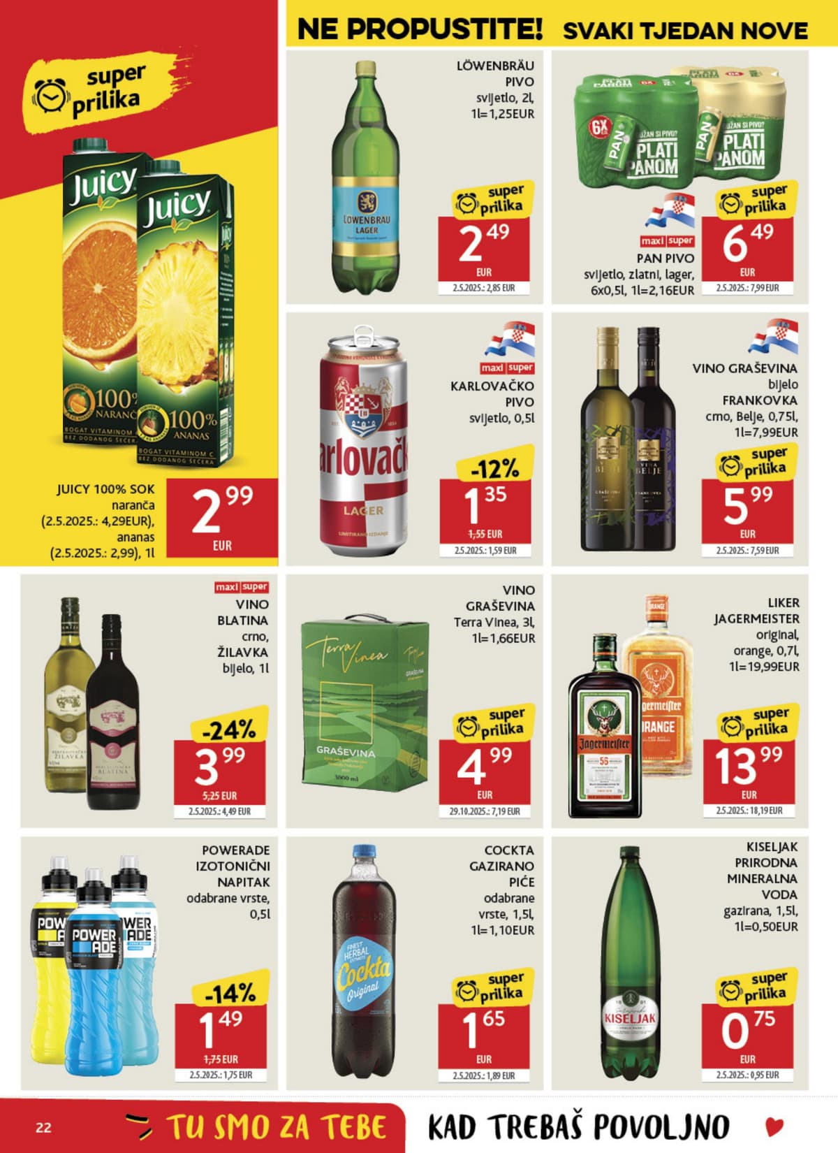 Stranica 22. Konzum kataloga - Tjedna Akcija od 24.08.2026.