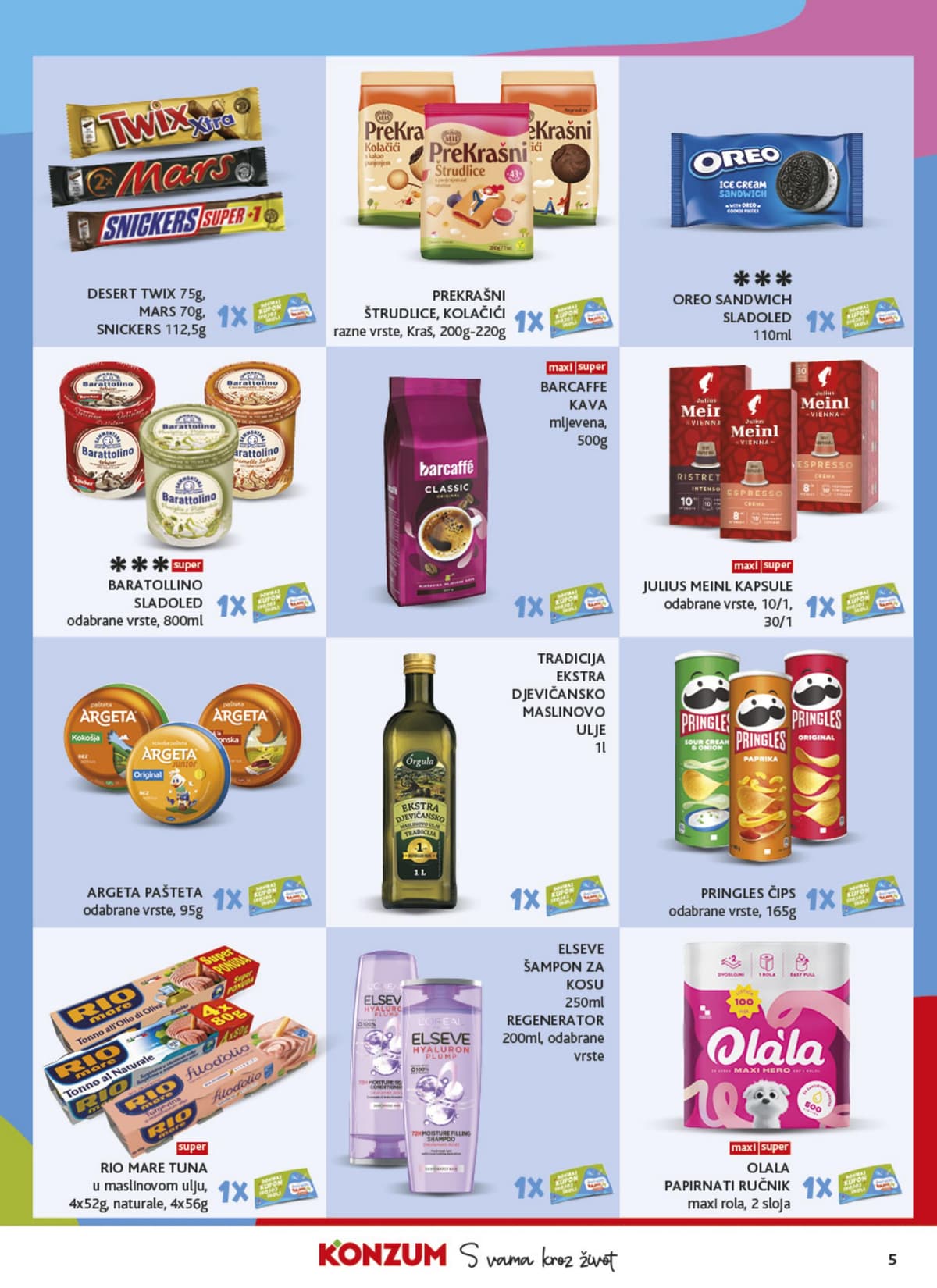 Stranica 5. Konzum kataloga - Tjedna Akcija od 01.09.2026.