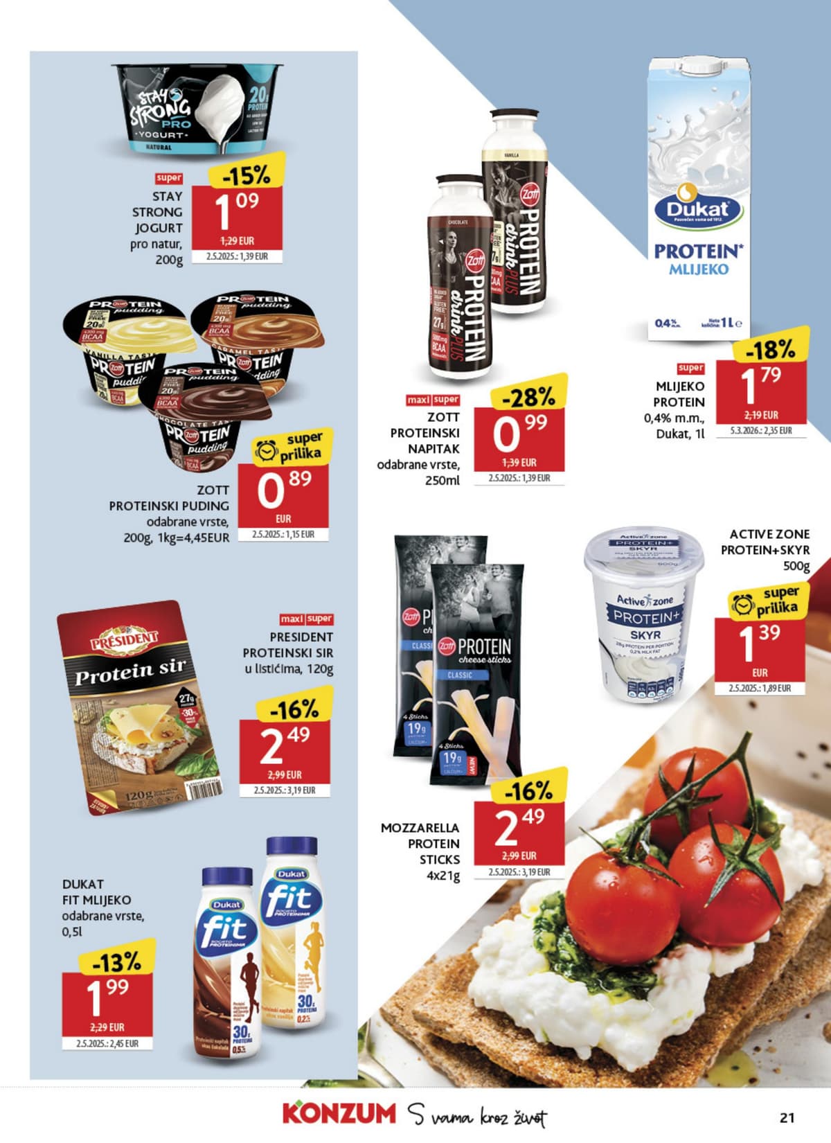 Stranica 21. Konzum kataloga - Tjedna Akcija od 01.09.2026.