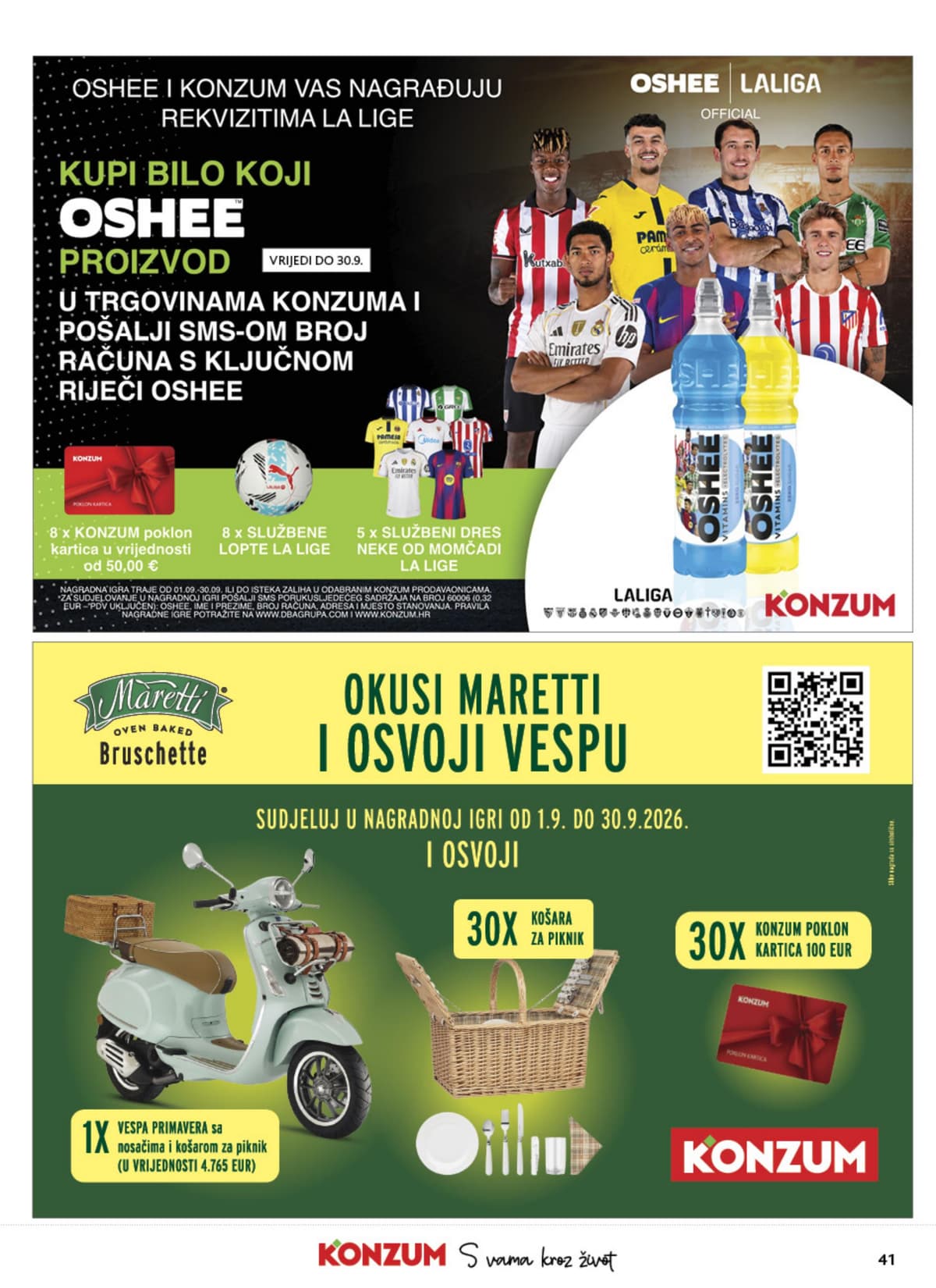 Stranica 41. Konzum kataloga - Tjedna Akcija od 01.09.2026.