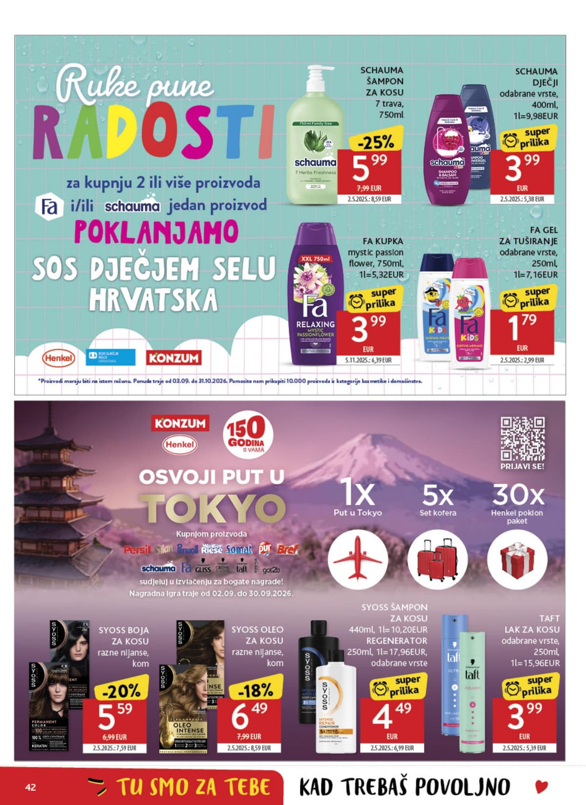 Stranica 42. Konzum kataloga - Tjedna Akcija od 01.09.2026.