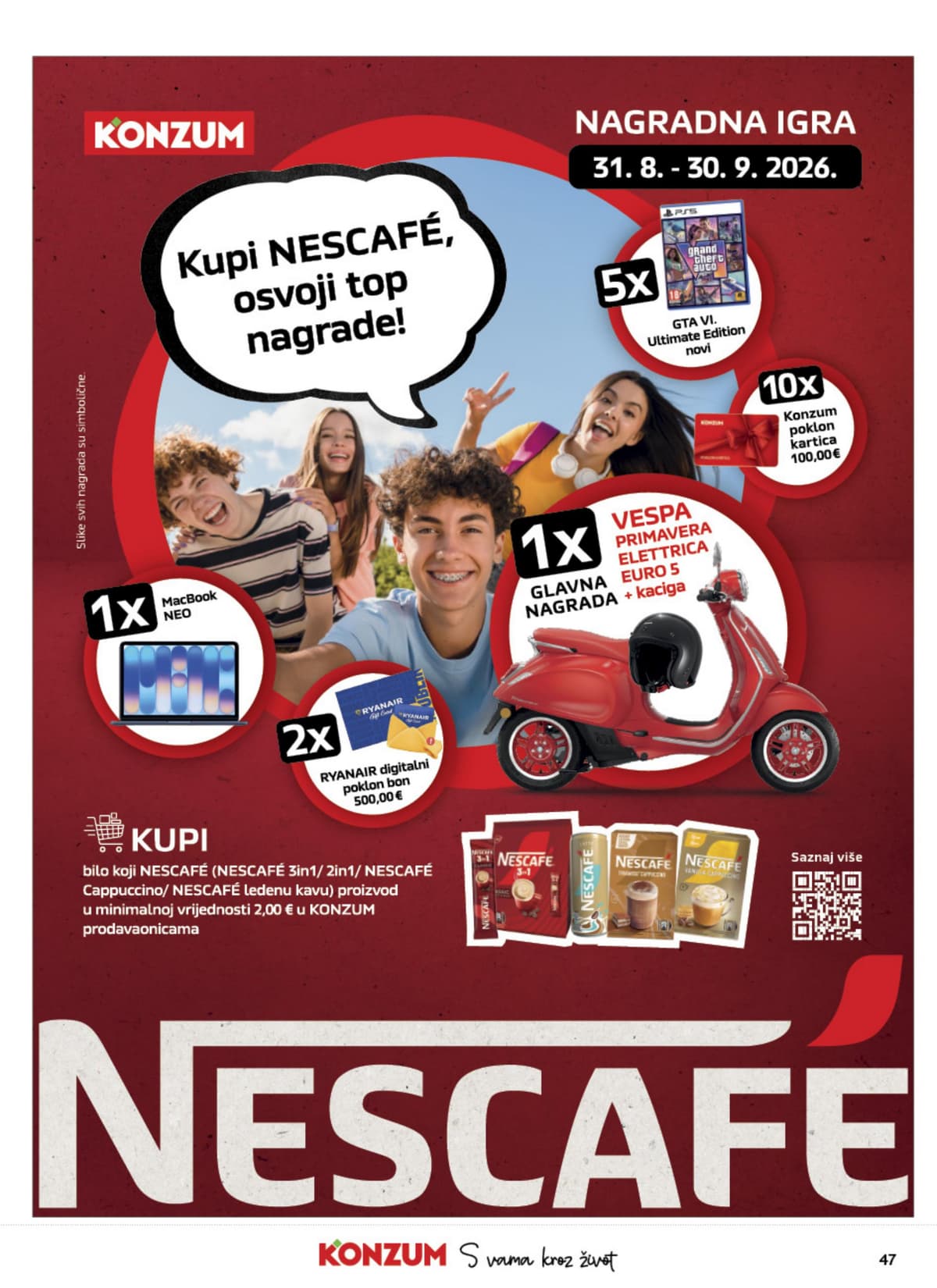 Stranica 47. Konzum kataloga - Tjedna Akcija od 01.09.2026.