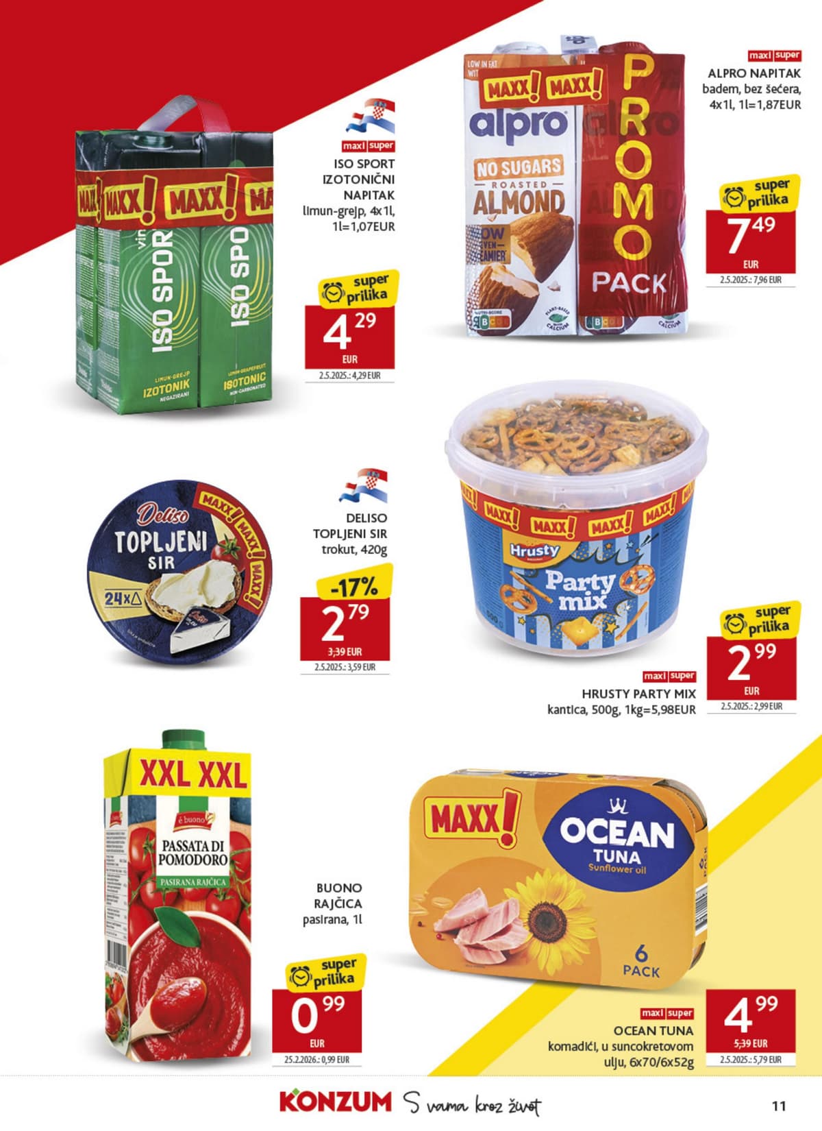 Stranica 11. Konzum kataloga - Tjedna Akcija od 06.09.2026.