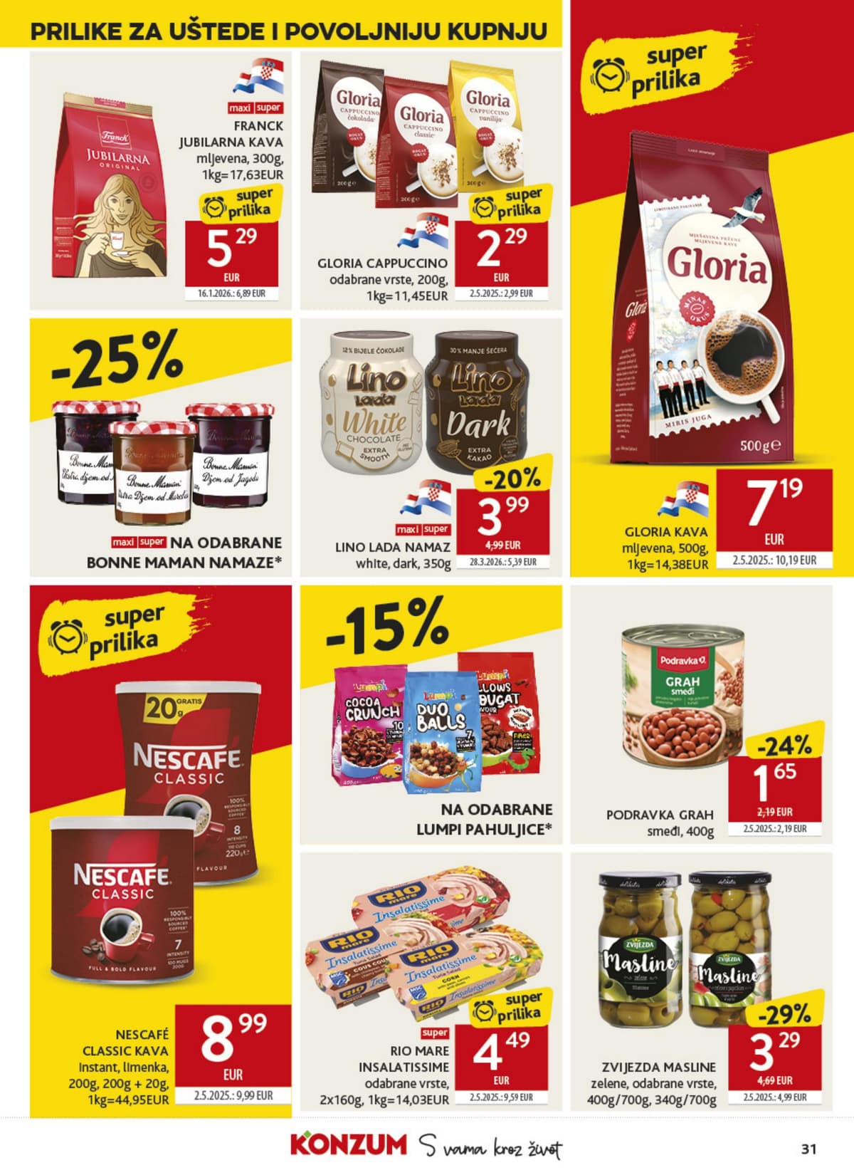 Stranica 31. Konzum kataloga - Tjedna Akcija