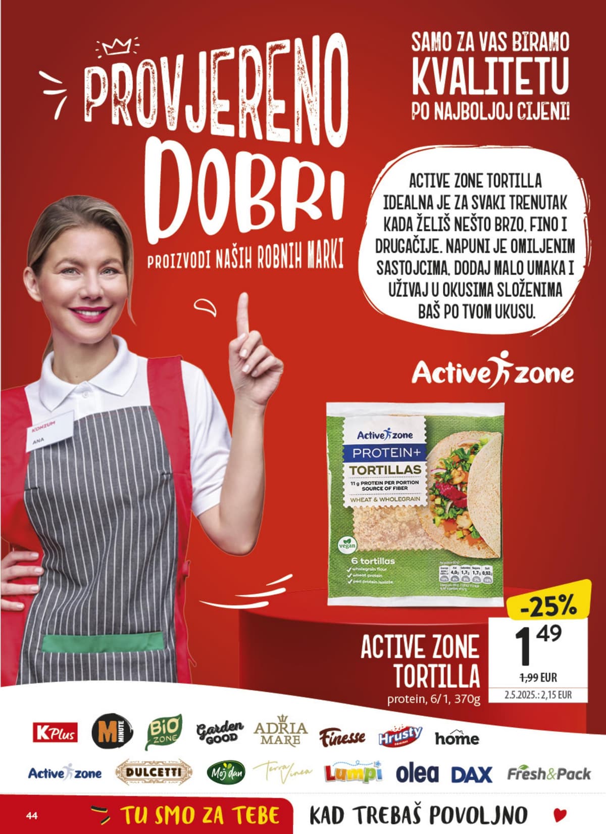 Stranica 44. Konzum kataloga - Tjedna Akcija od 06.09.2026.