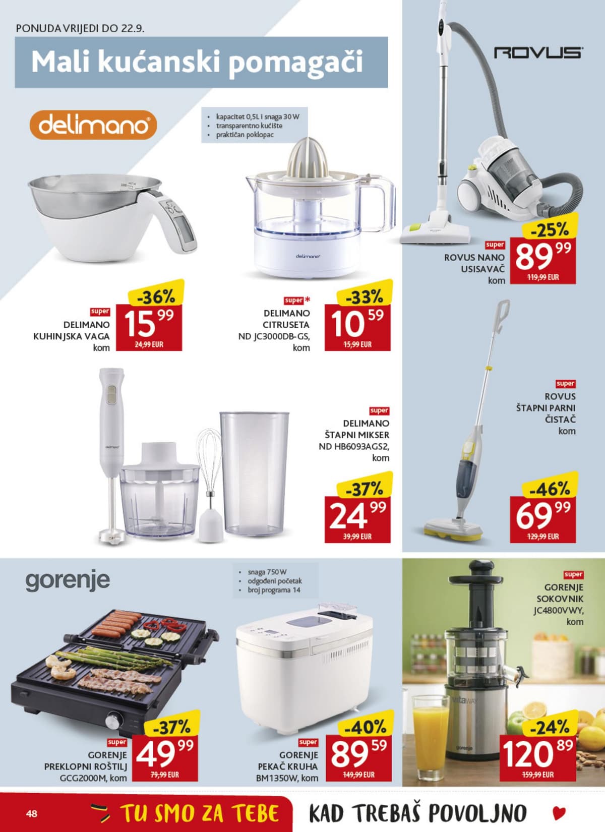 Stranica 48. Konzum kataloga - Tjedna Akcija od 06.09.2026.