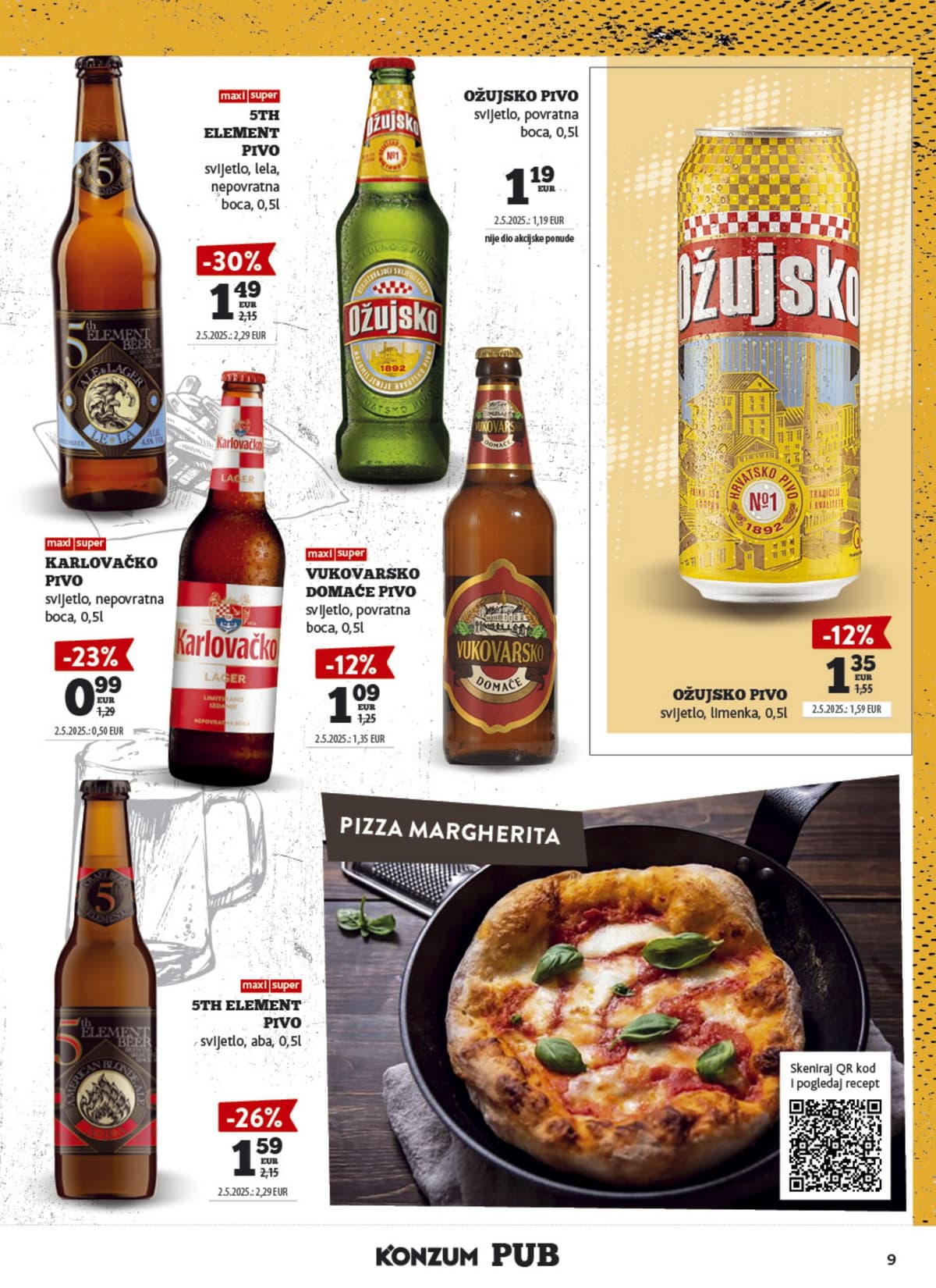 Stranica 9. Konzum kataloga - Pivska Ponuda od 17.09.2026.