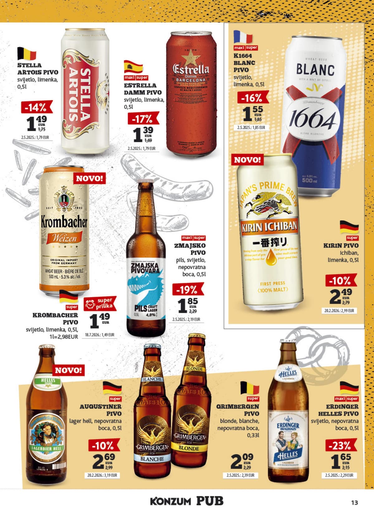 Stranica 13. Konzum kataloga - Pivska Ponuda od 17.09.2026.