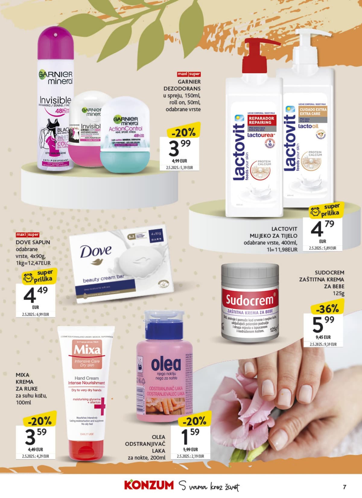 Stranica 7. Konzum kataloga - Ljepota i njega