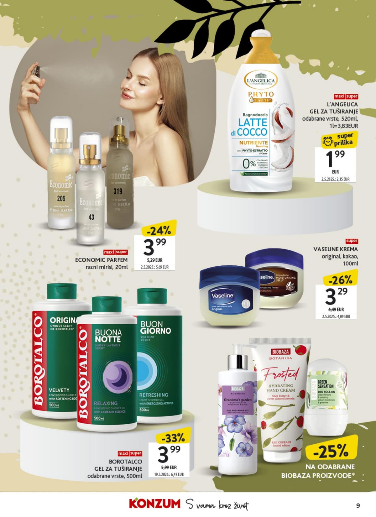 Stranica 9. Konzum kataloga - Ljepota i njega