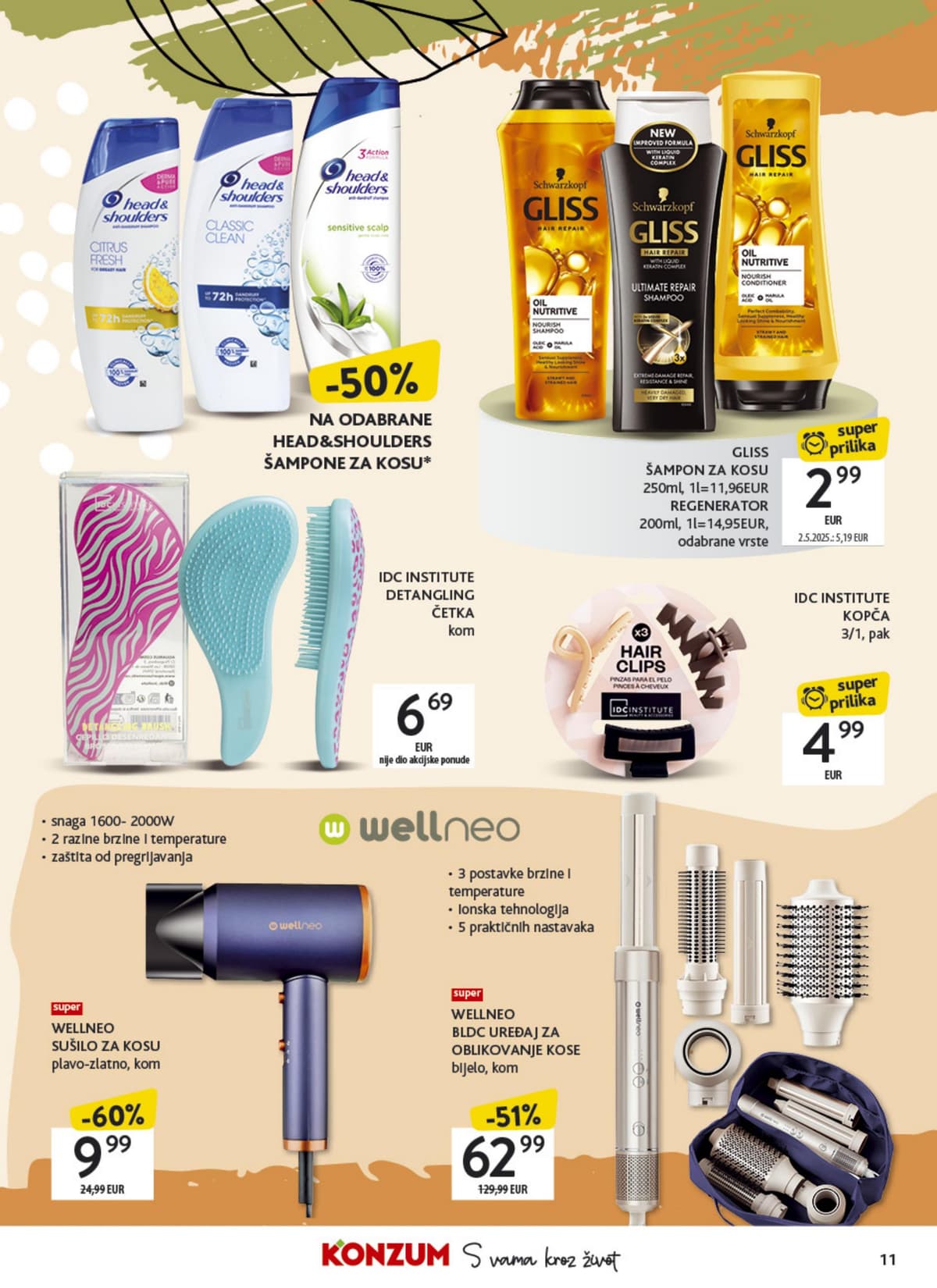 Stranica 11. Konzum kataloga - Ljepota i njega