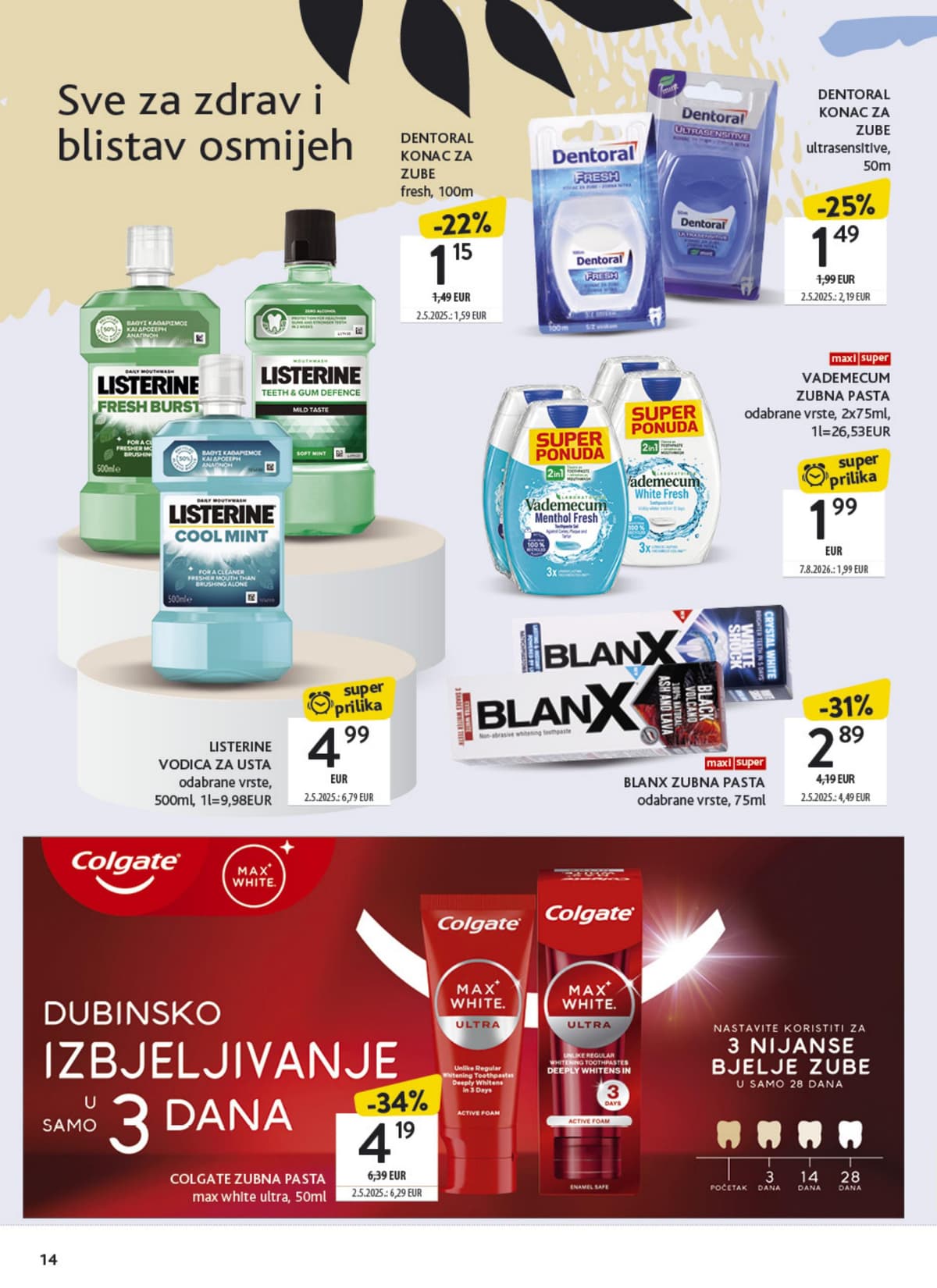 Stranica 14. Konzum kataloga - Ljepota i njega