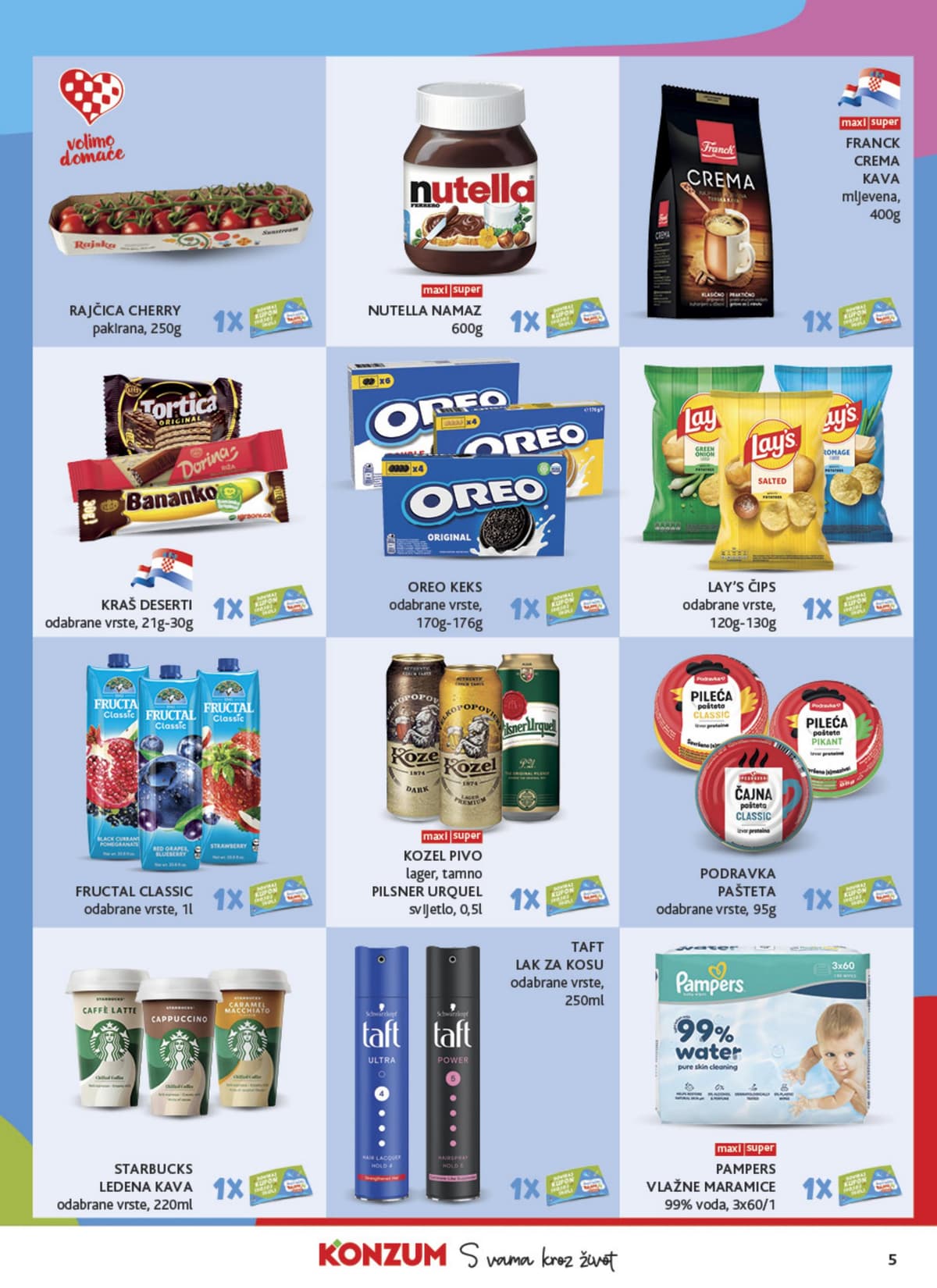 Stranica 5. Konzum kataloga - Tjedna Akcija od 16.10.2026.