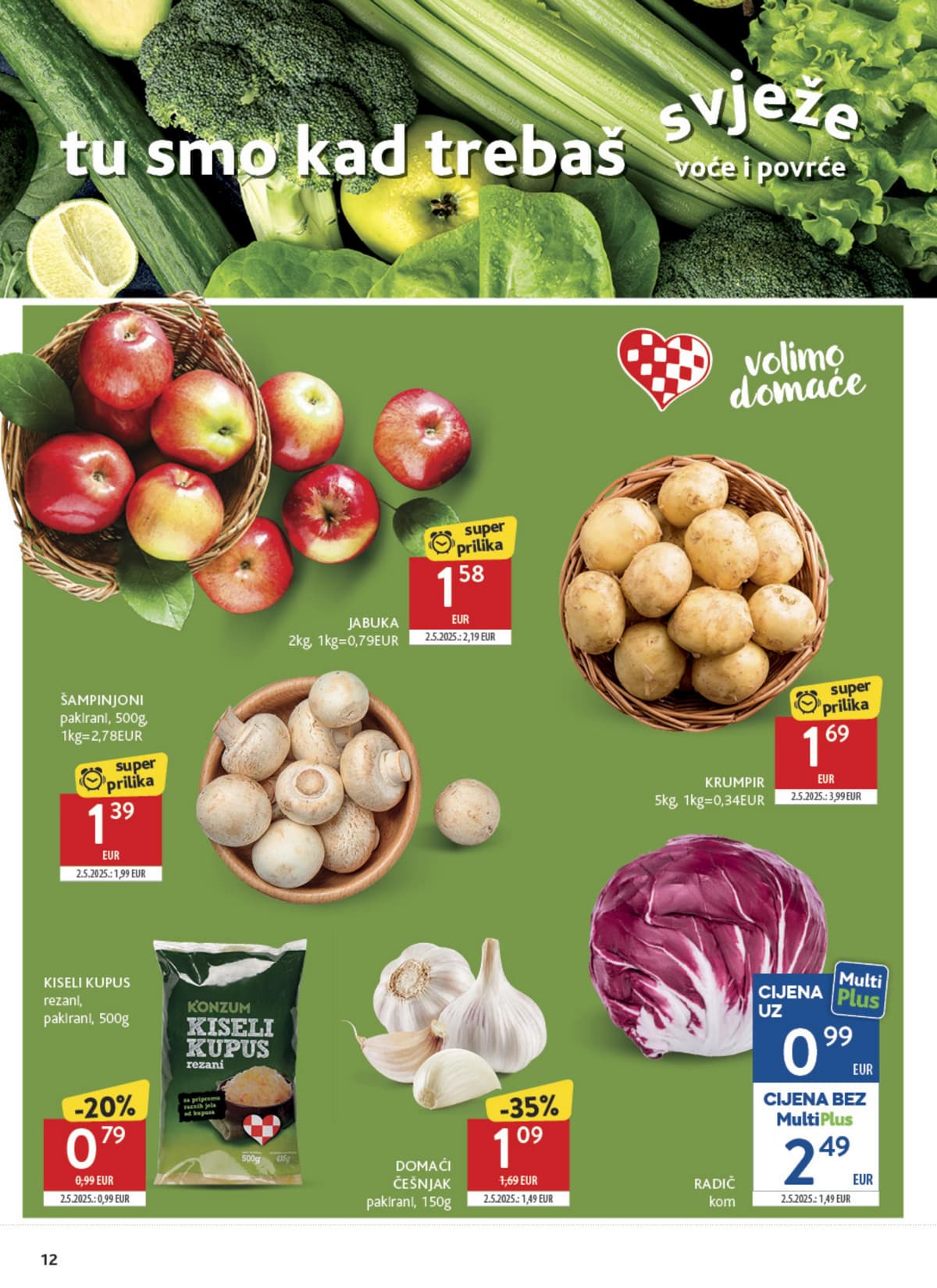 Stranica 12. Konzum kataloga - Tjedna Akcija od 16.10.2026.