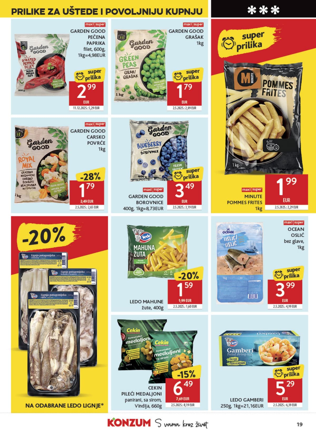 Stranica 19. Konzum kataloga - Tjedna Akcija od 16.10.2026.