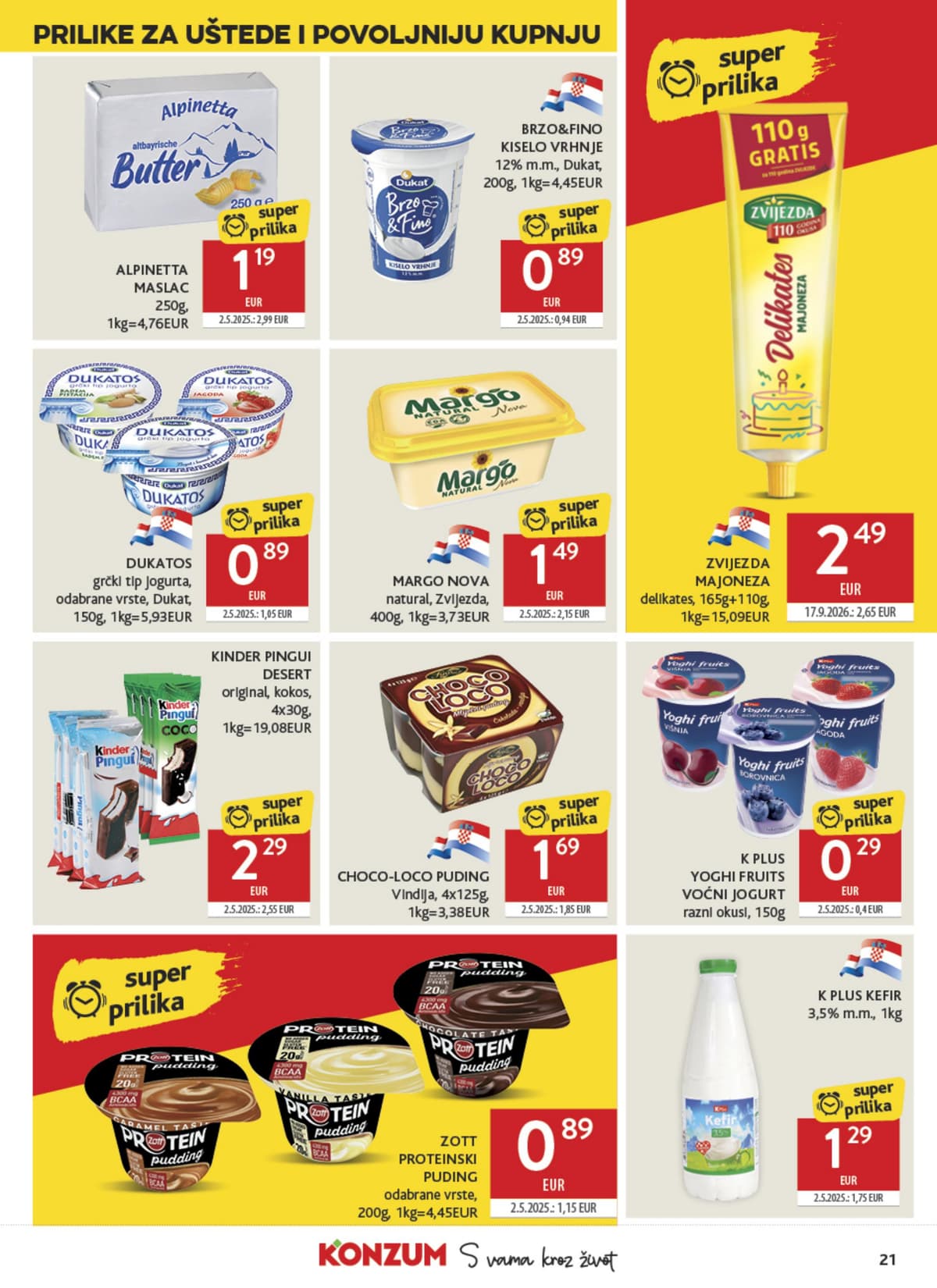 Stranica 21. Konzum kataloga - Tjedna Akcija od 16.10.2026.