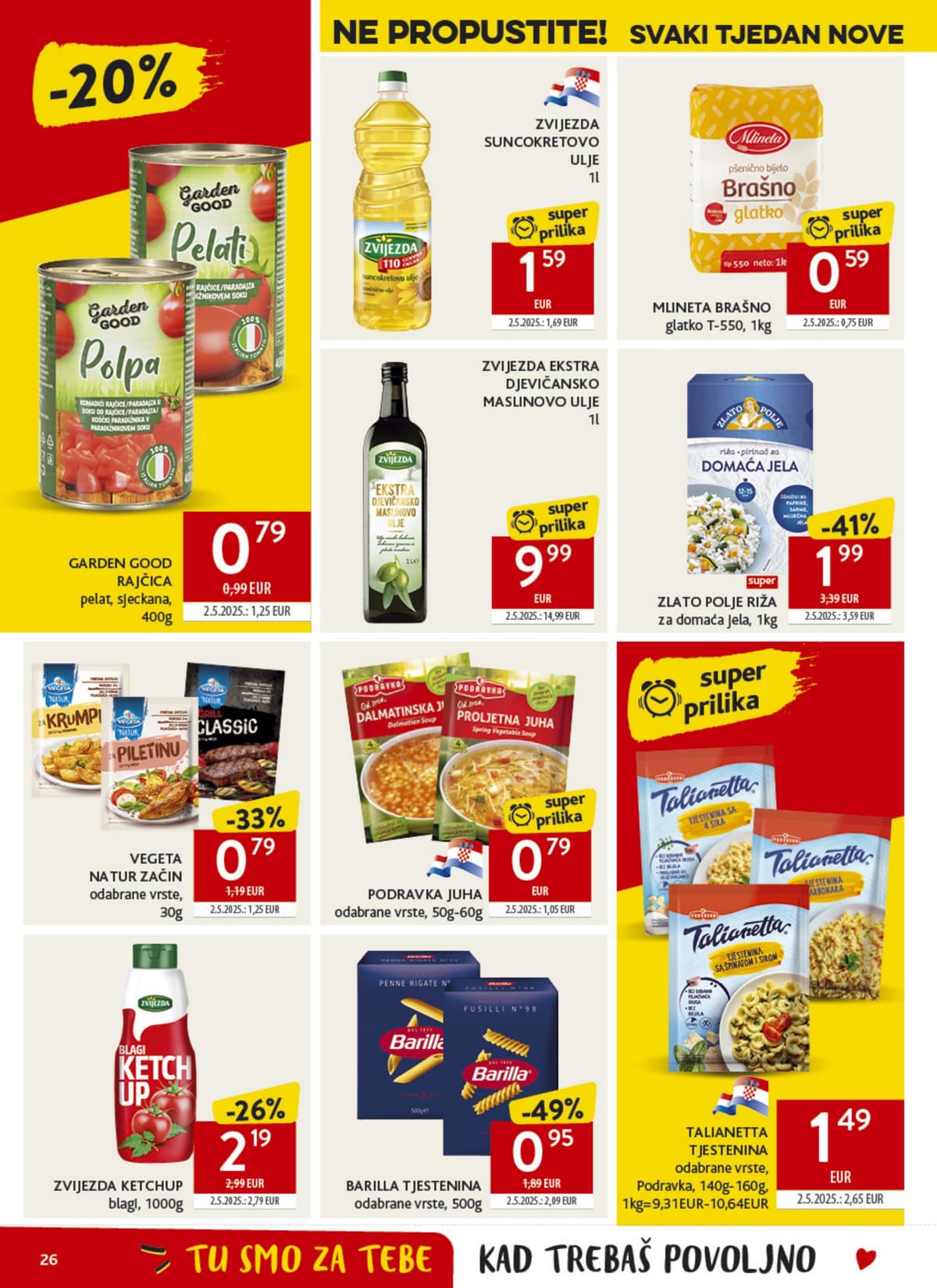 Stranica 26. Konzum kataloga - Tjedna Akcija od 16.10.2026.