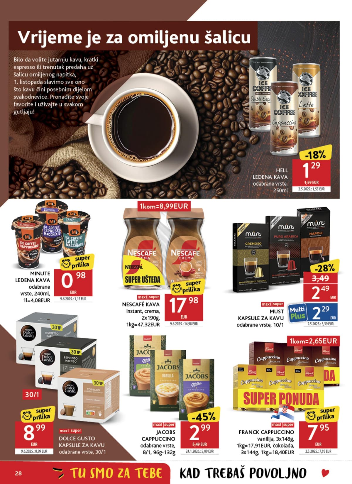 Stranica 28. Konzum kataloga - Tjedna Akcija od 16.10.2026.