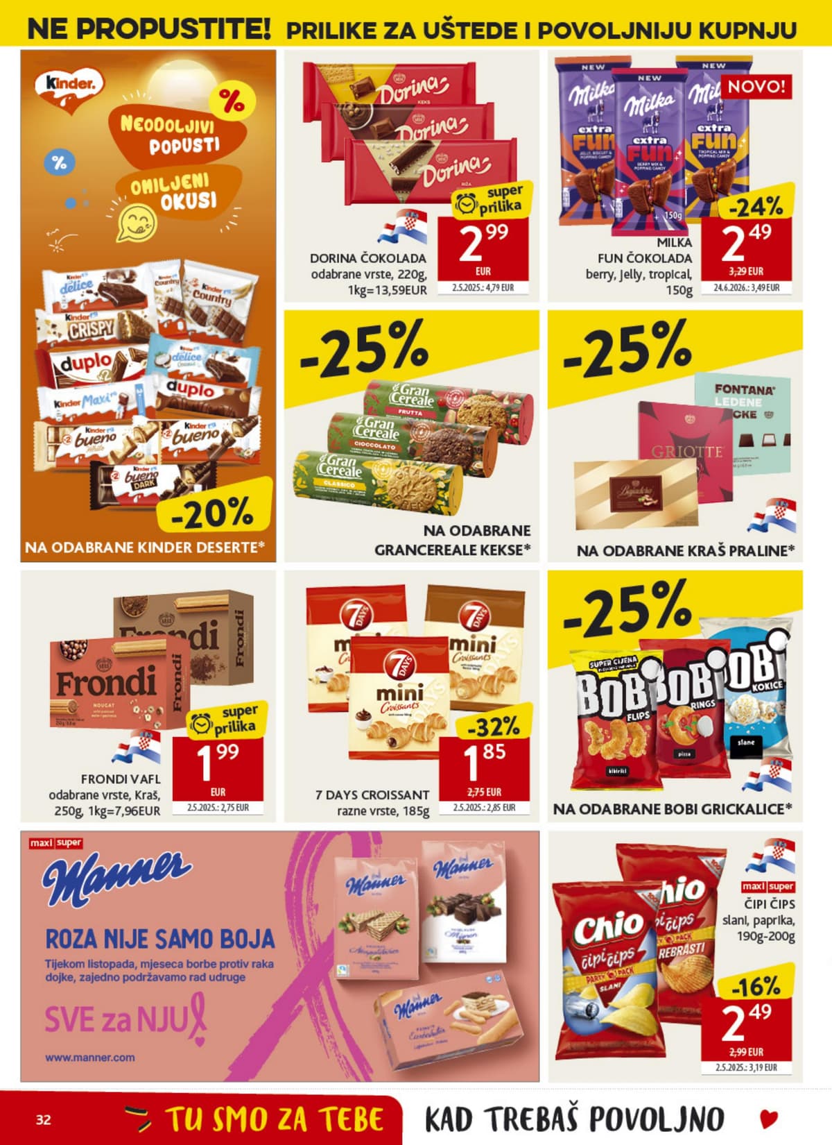 Stranica 32. Konzum kataloga - Tjedna Akcija od 16.10.2026.