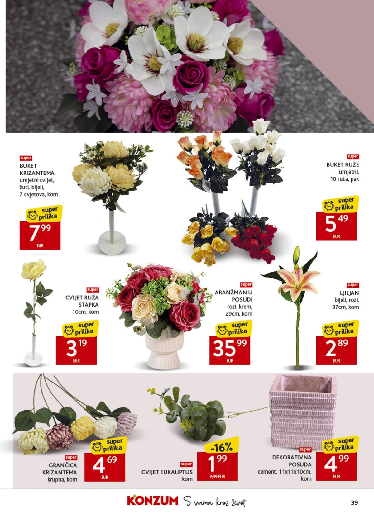 Stranica 39. Konzum kataloga - Tjedna Akcija od 16.10.2026.