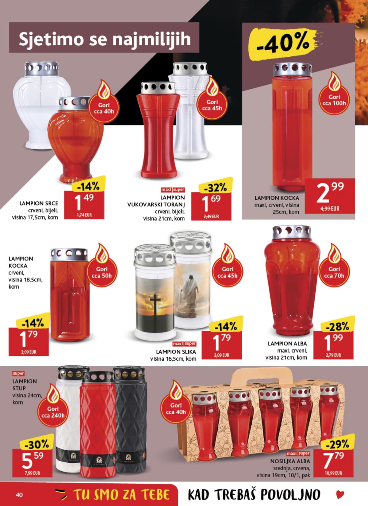 Stranica 40. Konzum kataloga - Tjedna Akcija od 16.10.2026.