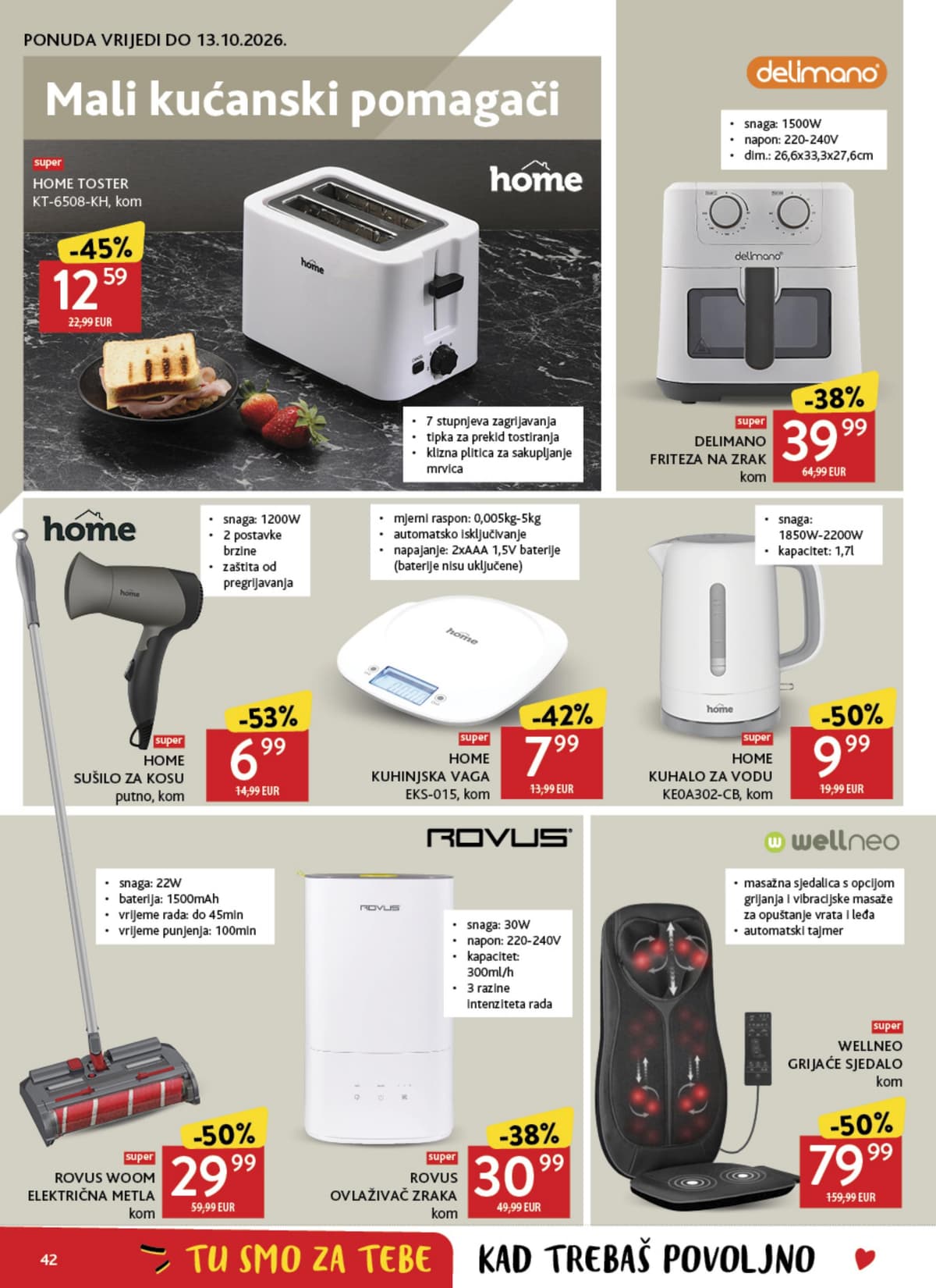 Stranica 42. Konzum kataloga - Tjedna Akcija od 16.10.2026.
