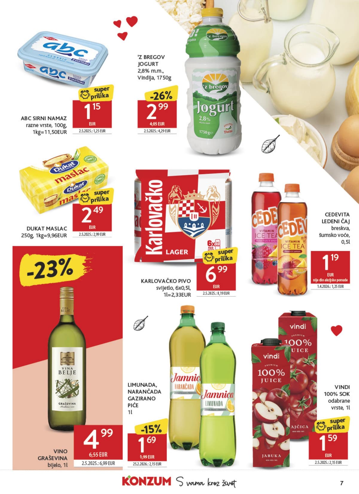 Stranica 7. Konzum kataloga - Tjedna Akcija od 16.10.2026.