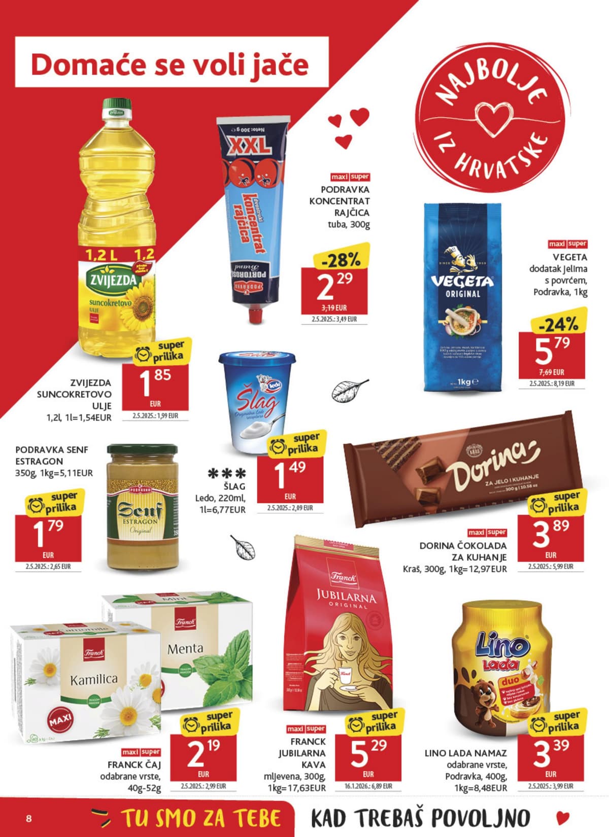 Stranica 8. Konzum kataloga - Tjedna Akcija od 16.10.2026.