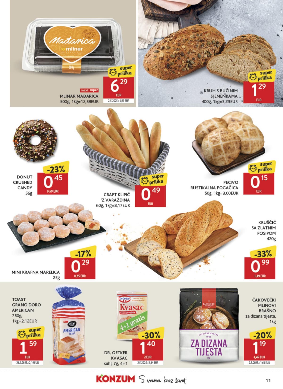 Stranica 11. Konzum kataloga - Tjedna Akcija od 16.10.2026.