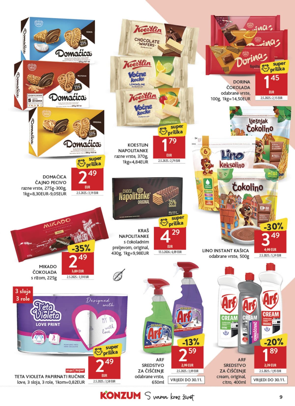 Stranica 9. Konzum kataloga - Tjedna Akcija od 16.10.2026.
