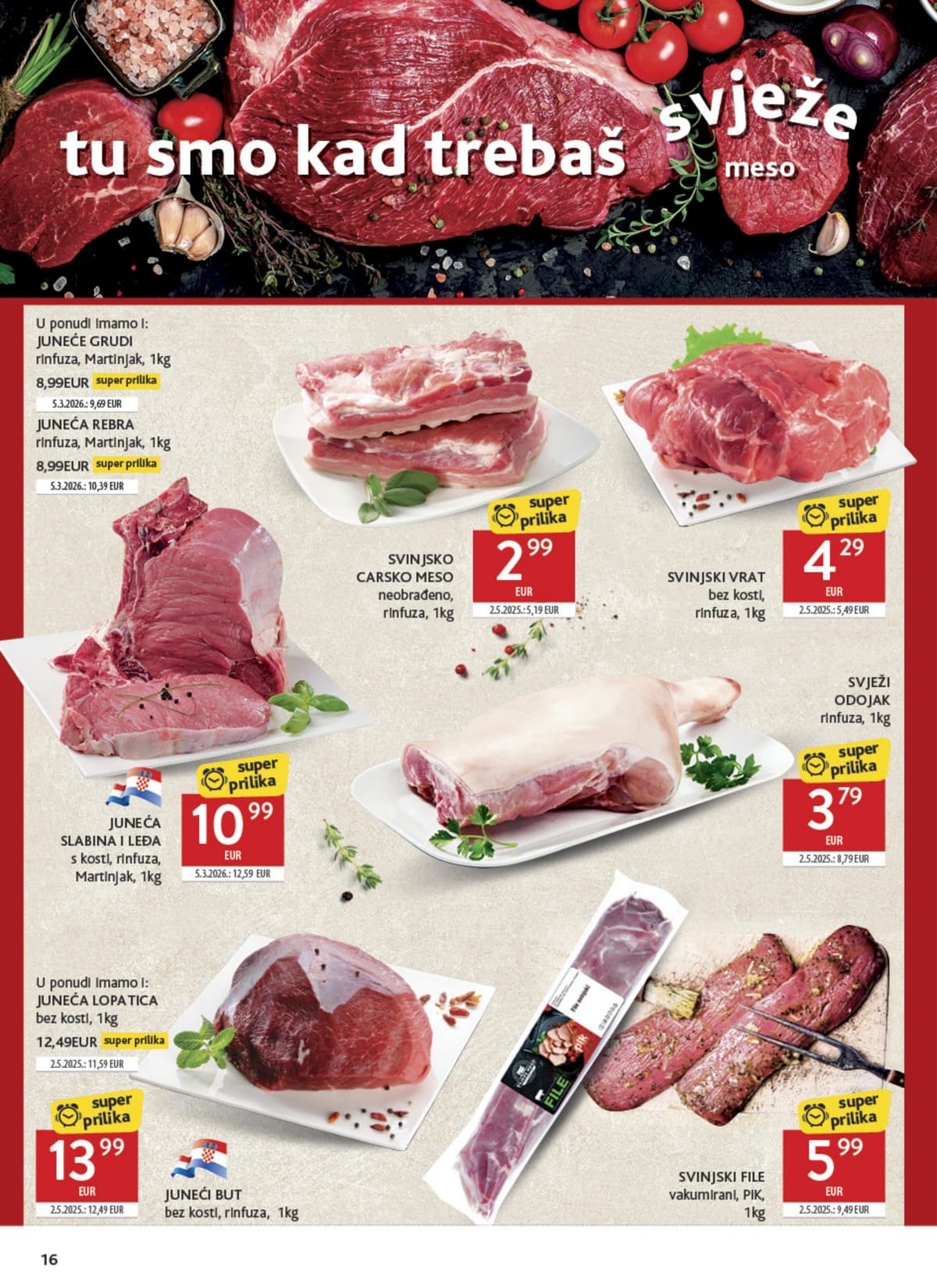 Stranica 16. Konzum kataloga - Tjedna Akcija od 16.10.2026.