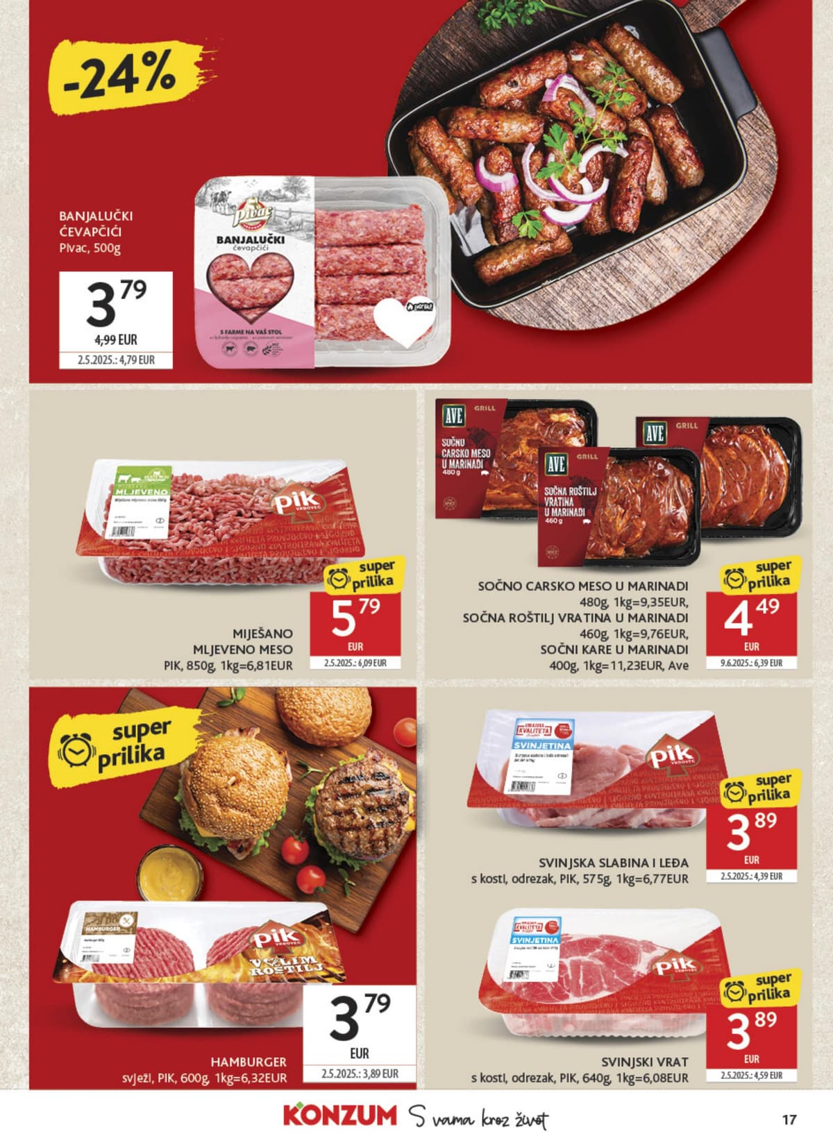 Stranica 17. Konzum kataloga - Tjedna Akcija od 16.10.2026.