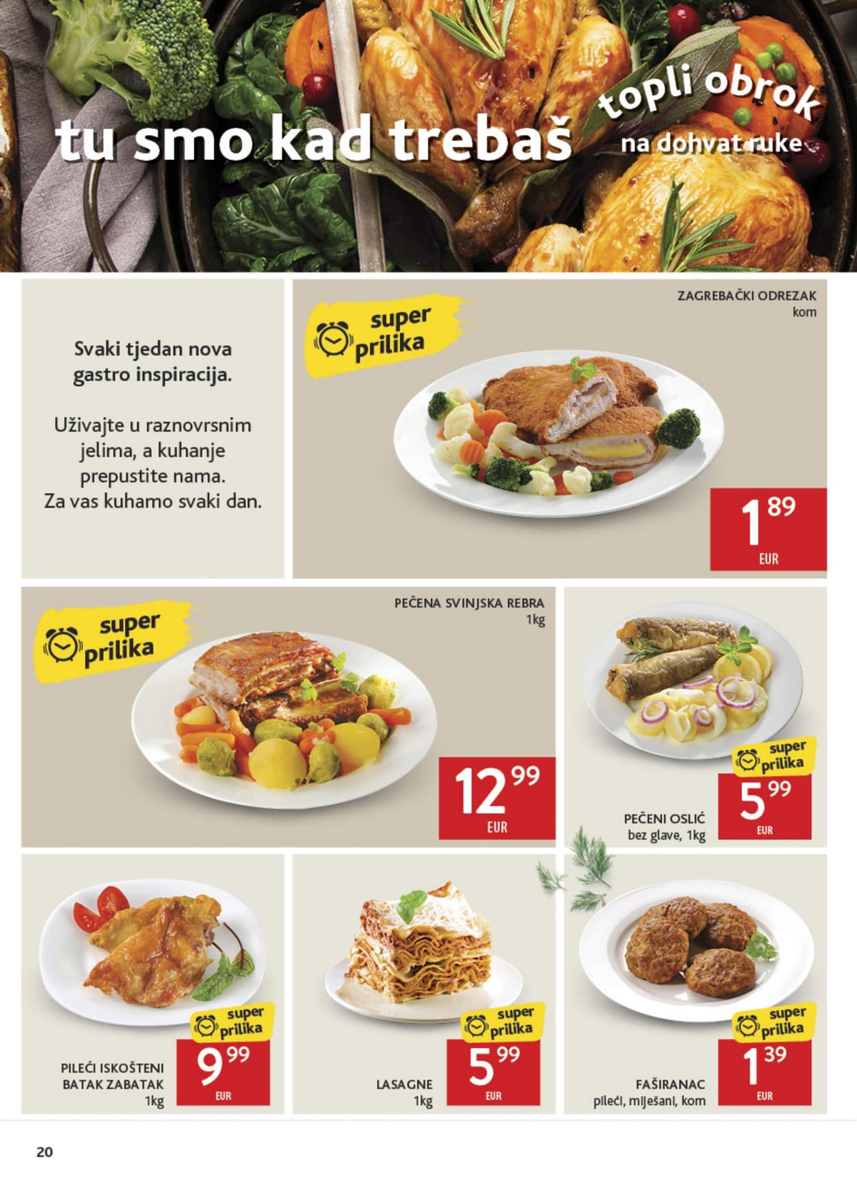Stranica 20. Konzum kataloga - Tjedna Akcija od 16.10.2026.