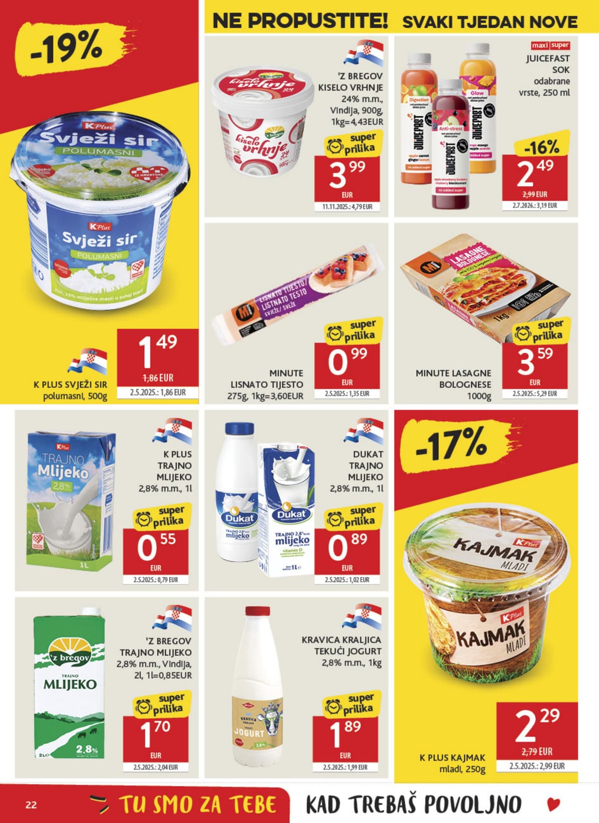 Stranica 22. Konzum kataloga - Tjedna Akcija od 16.10.2026.