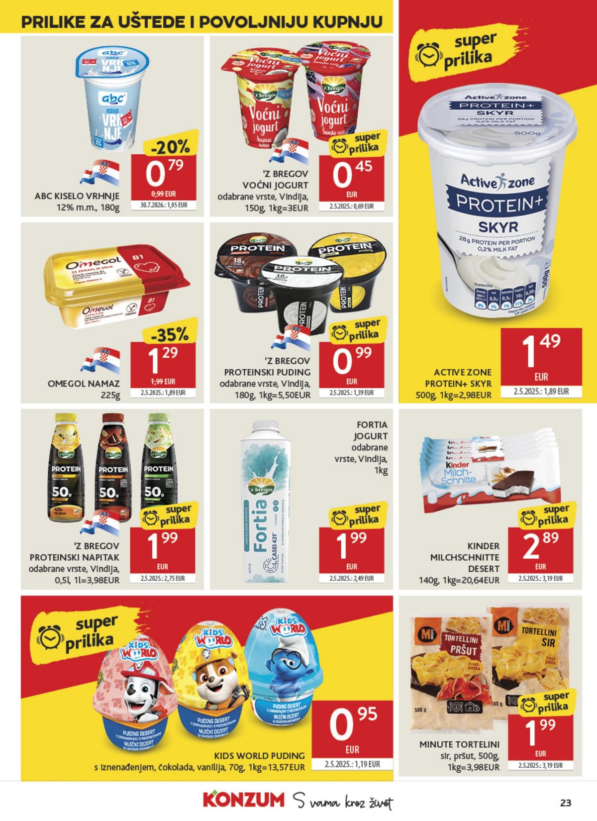 Stranica 23. Konzum kataloga - Tjedna Akcija od 16.10.2026.