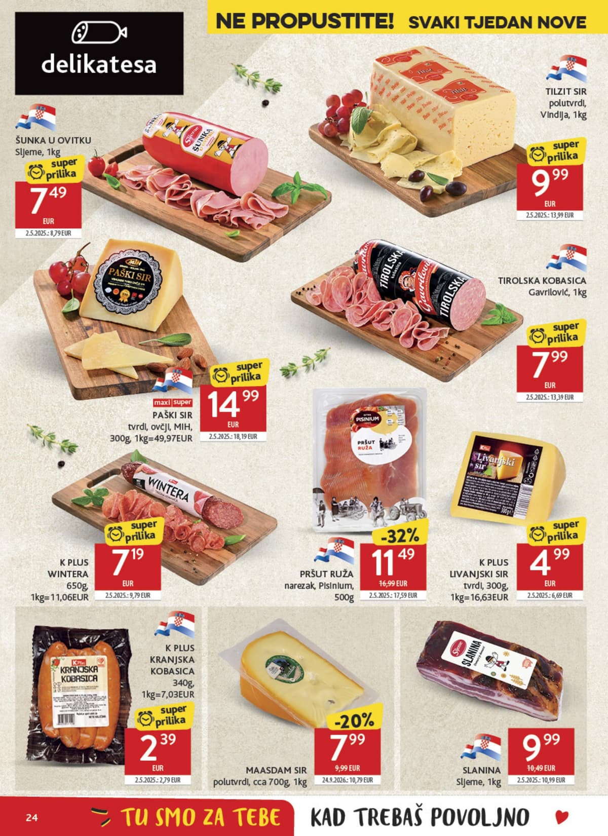 Stranica 24. Konzum kataloga - Tjedna Akcija od 16.10.2026.